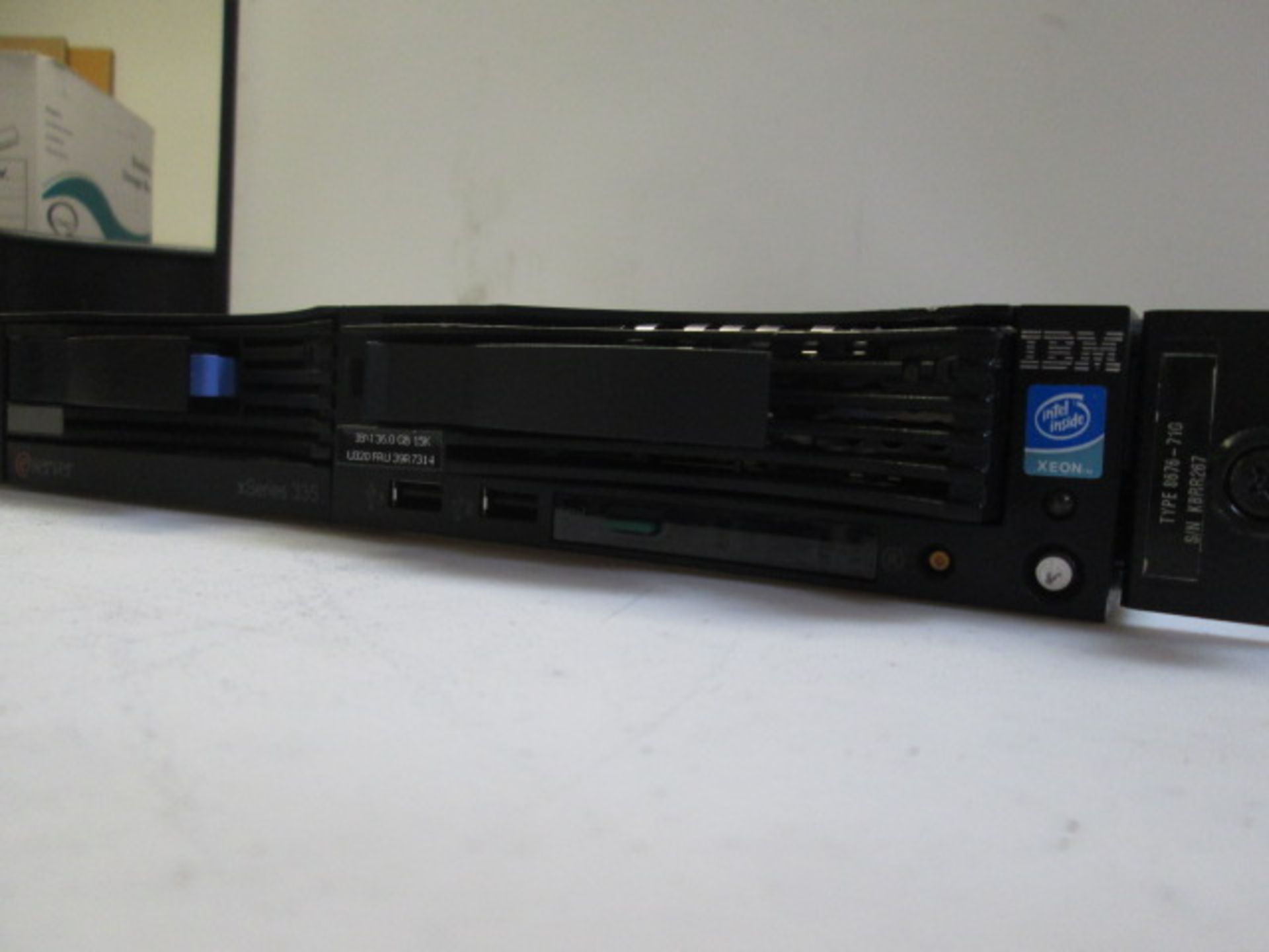 IBM Rack Mount E Server, Type 8676-71G. Intel Xeon Processor. Hard Drives Removed. - Image 2 of 3