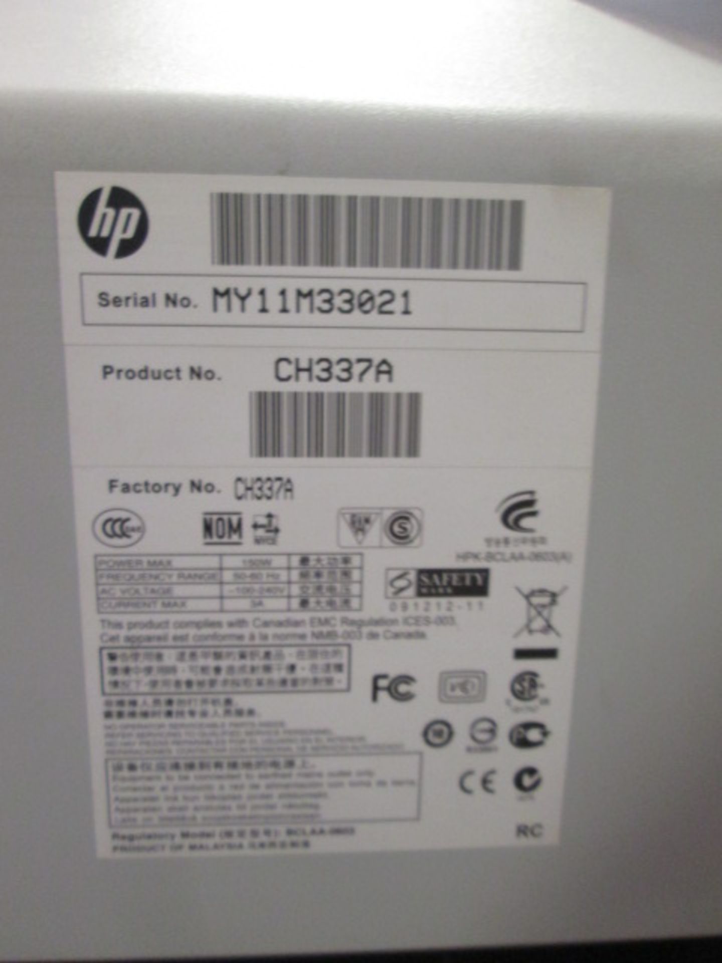 HP Designjet 510 42" AO Large Format Printer - Image 6 of 10