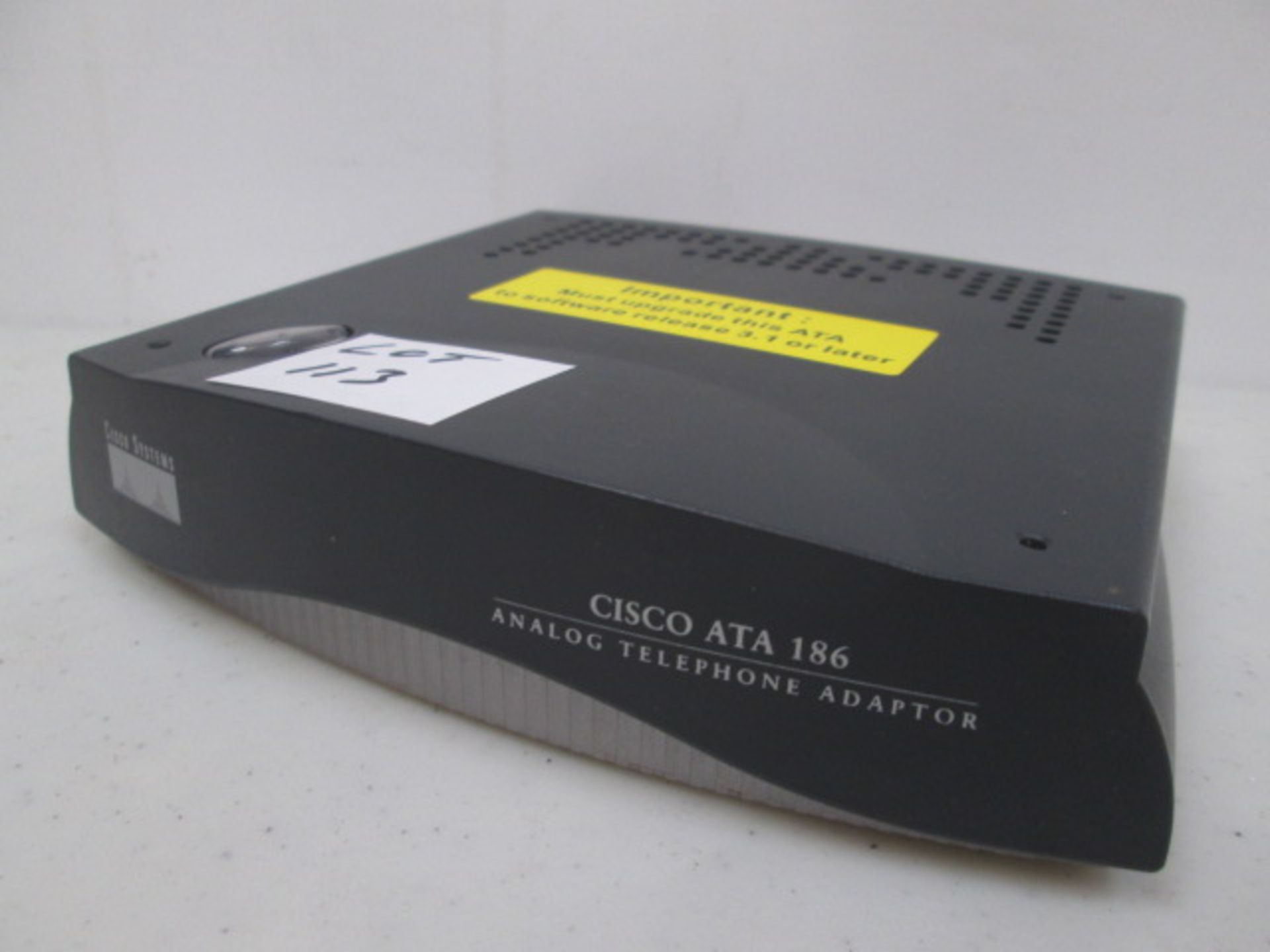 Cisco Systems Analog Telephone Adapter, Model Cisco ATA186