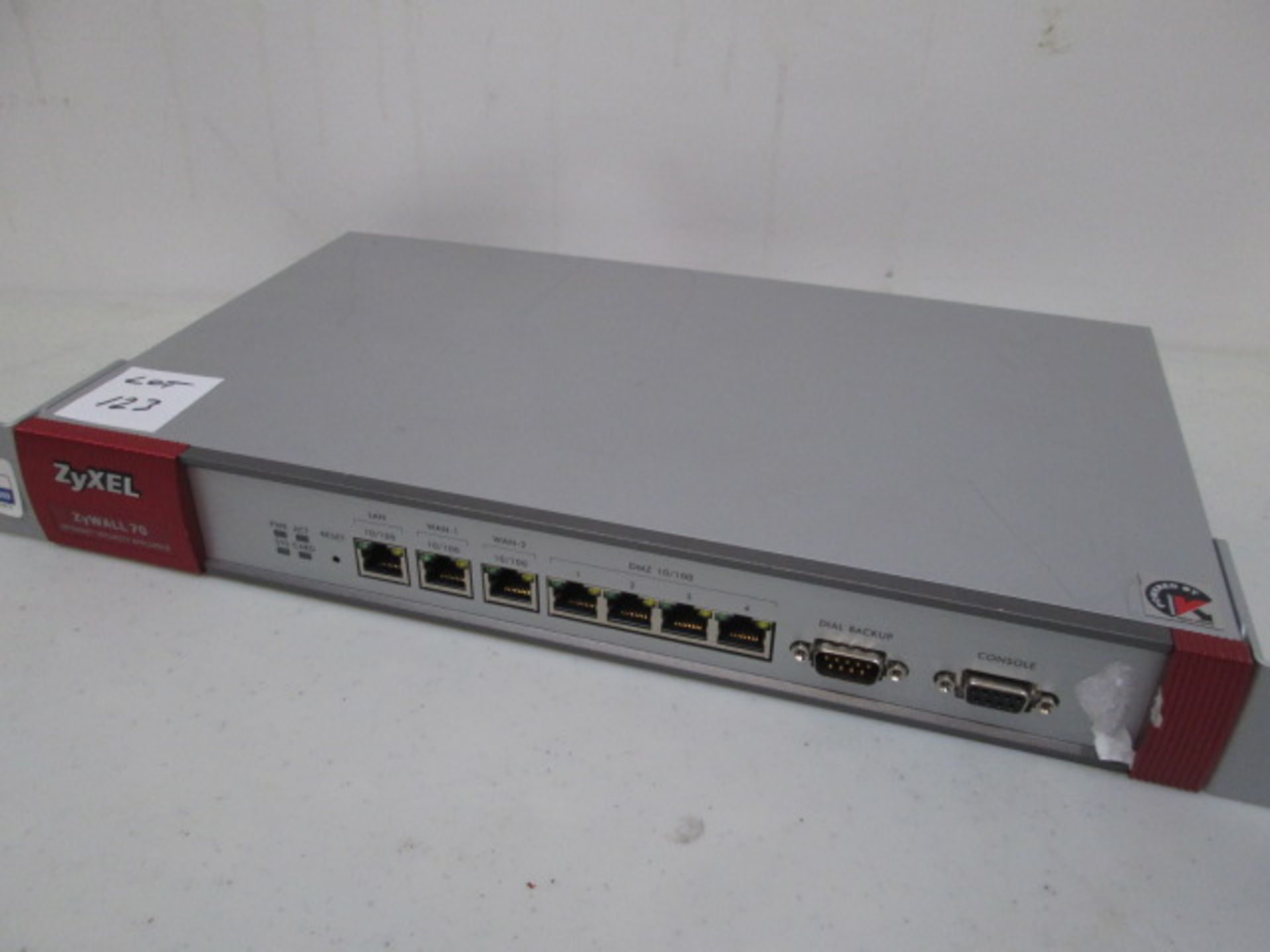 ZyXel Internet Security Appliance, Model Zywall 70. Comes with Zywall Turbo Extension Card