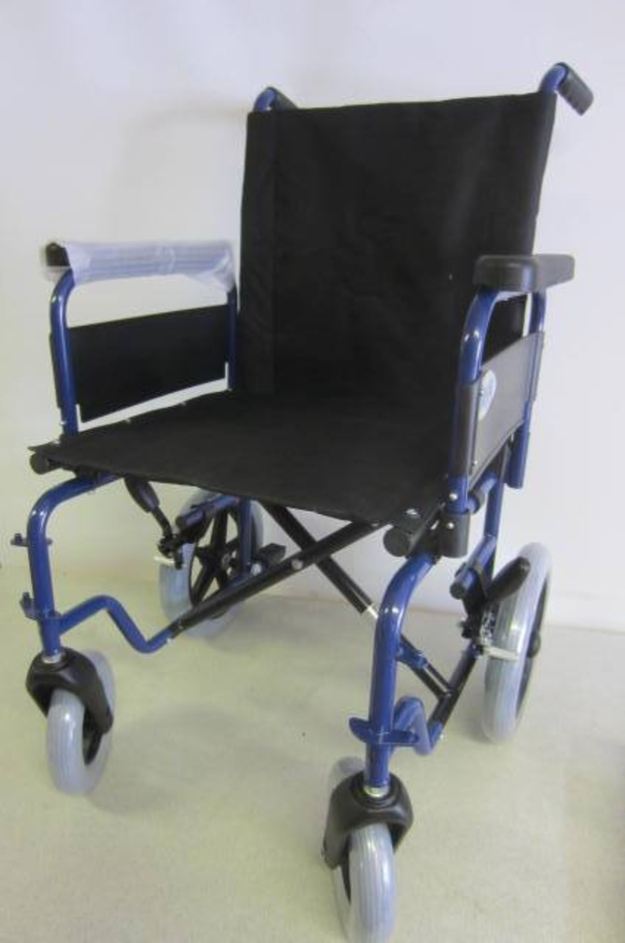 Days Patterson Medical Basic Steel Transit Wheel Chair, Model Equinox 45TR. Boxed as New. - Image 2 of 3