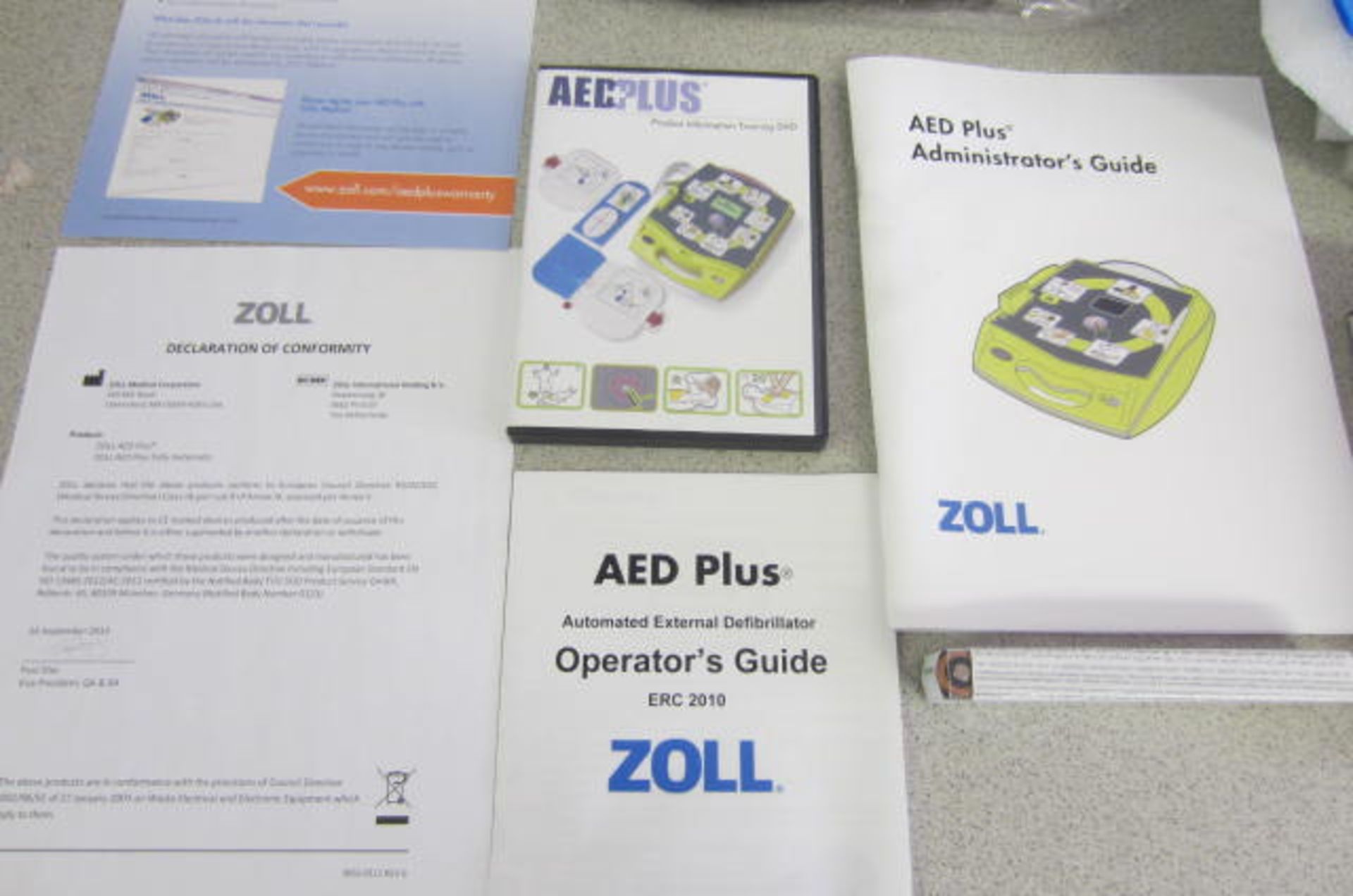 Zoll AED Plus Automated External Defibrillator. Complete In Box, Purchased September 2014 and as - Image 2 of 6