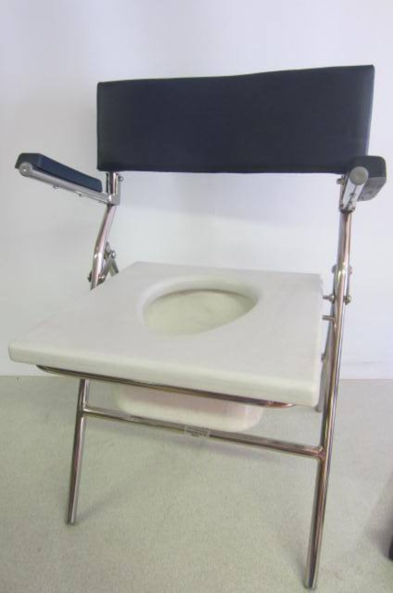 Days Patterson Medical Mobile Commode Chair, Model 512DBAPH. DOM 2014. In Box As New. - Image 2 of 3