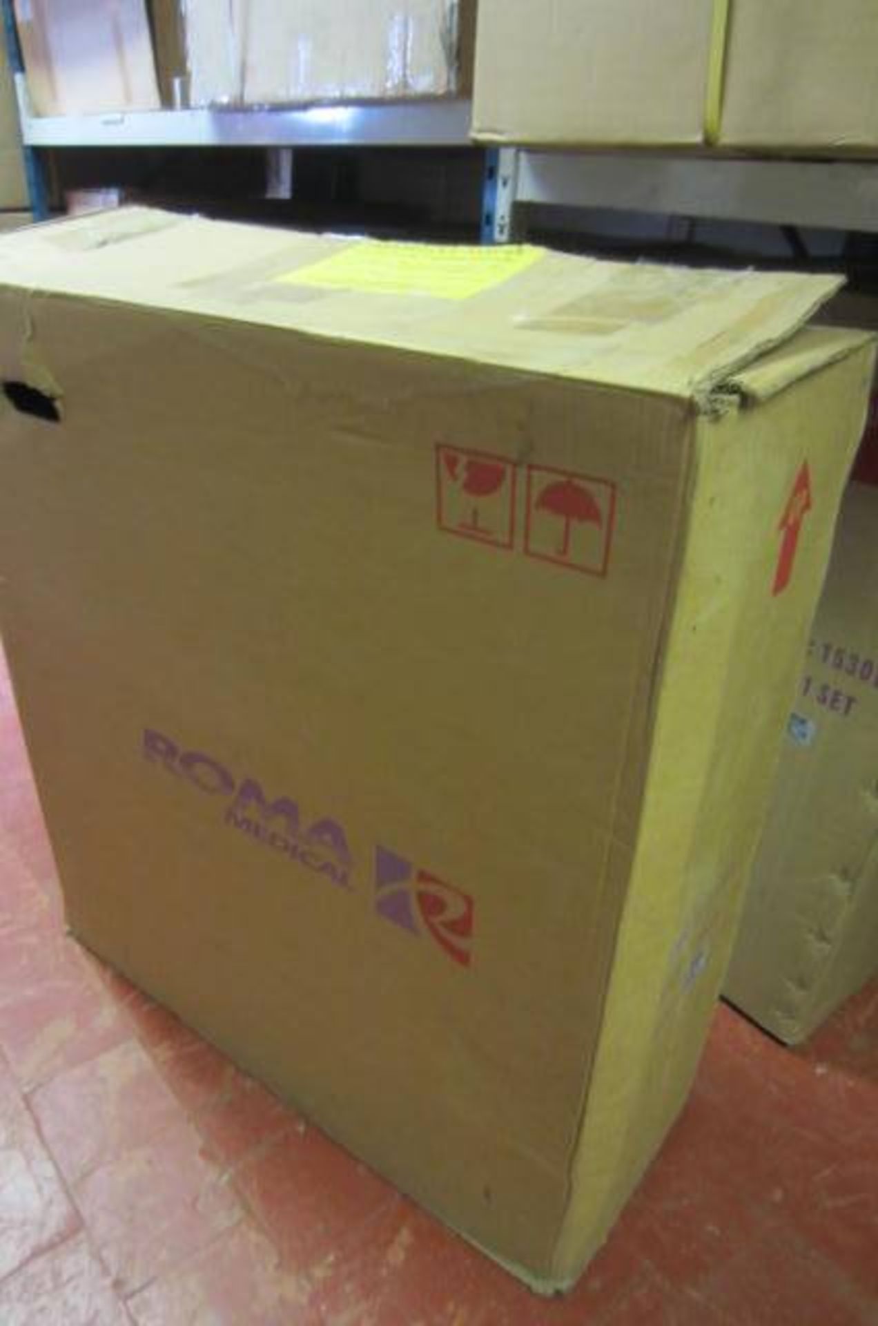 Roma Medical Heavy Duty Self Propelled Wheel Chair, Model 1472X. In Box as New. RRP £246.00 - Image 3 of 3