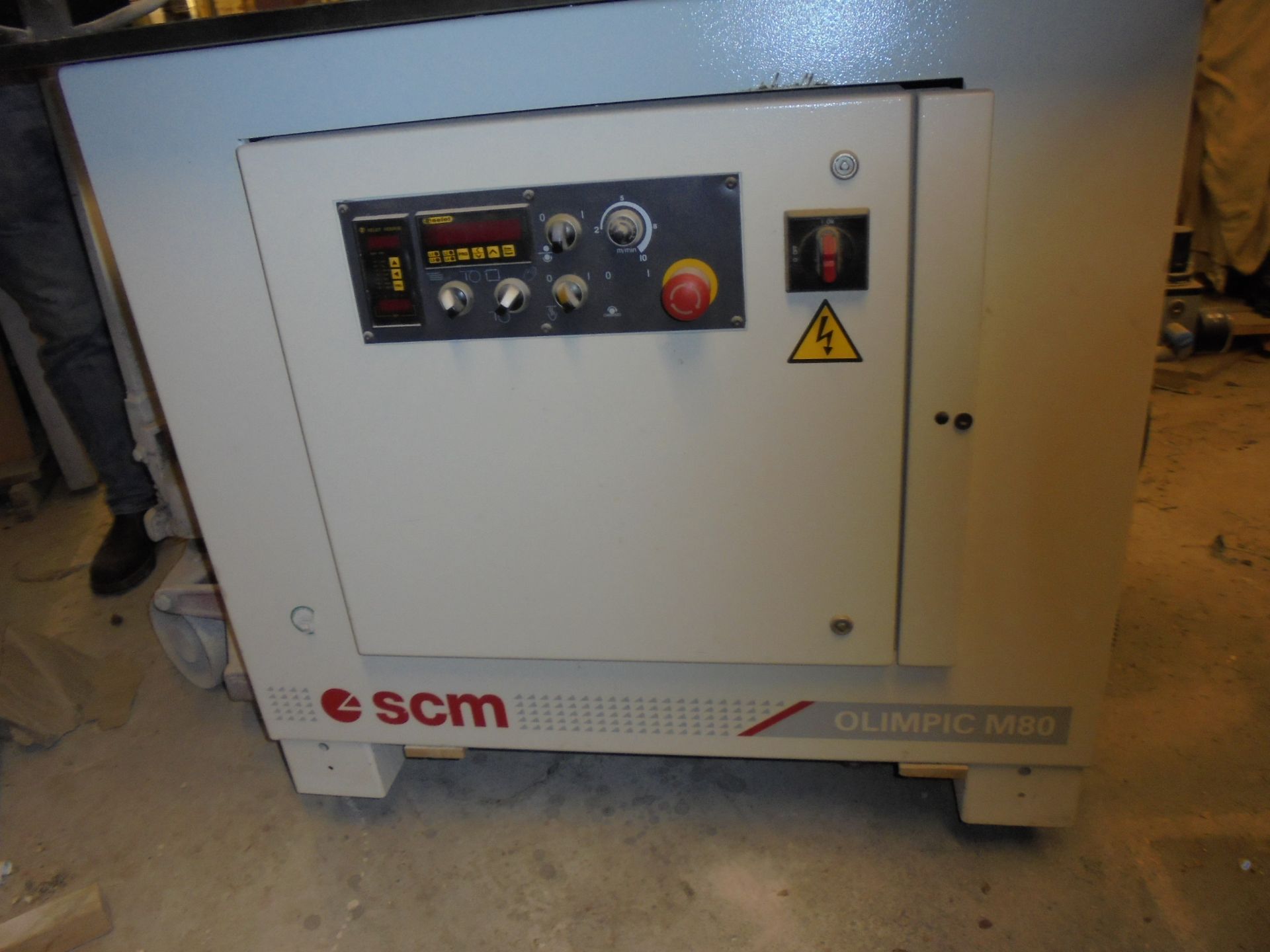 SCM Type M80 Edgebander, S/N AB/190515. Year 2009 - Image 3 of 4