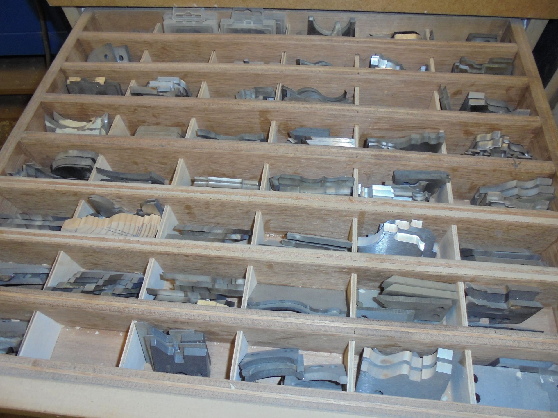 6 Drawer Cabinet Containing Large Quantity of Spindle Moulder Blocks & Cutters (As Viewed) - Image 5 of 5