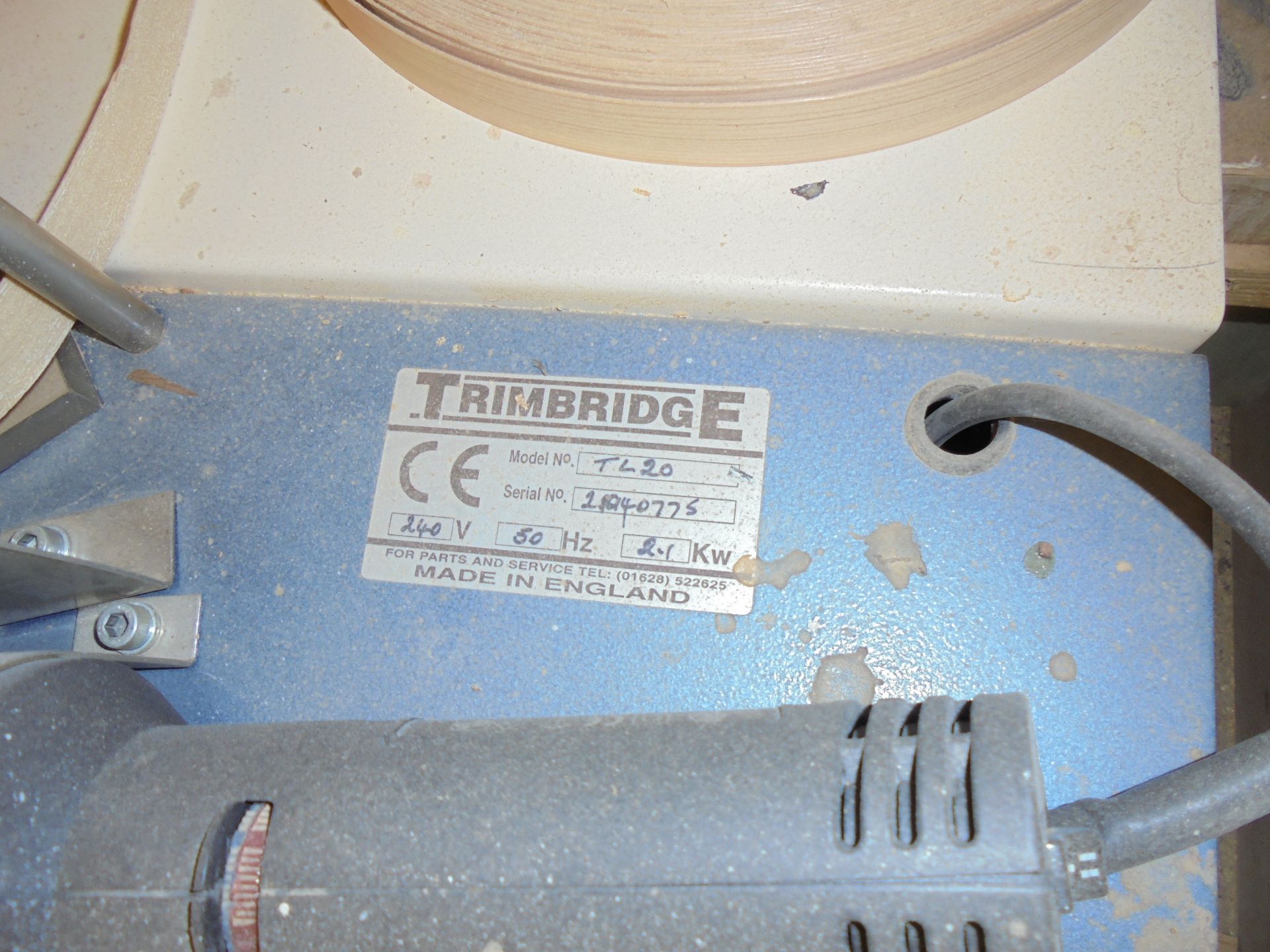 Trimbridge TL20 Edgebander, S/N 21040775 - Image 2 of 2