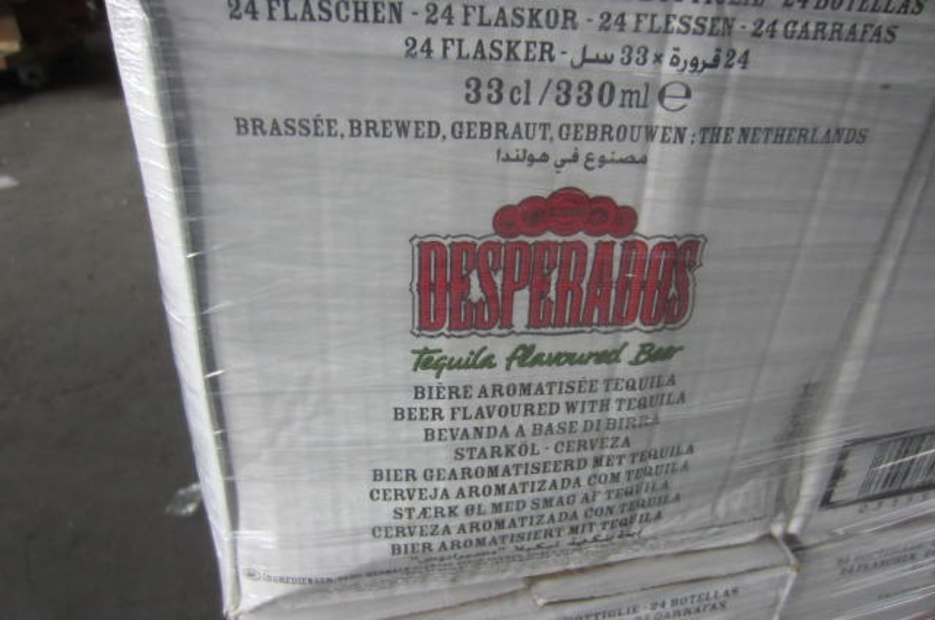 Pallet Containing 24 Cases of 24 Bottles of Desperados Tequilla Beer, 33cl, Sell By Date March 2017 - Image 3 of 3