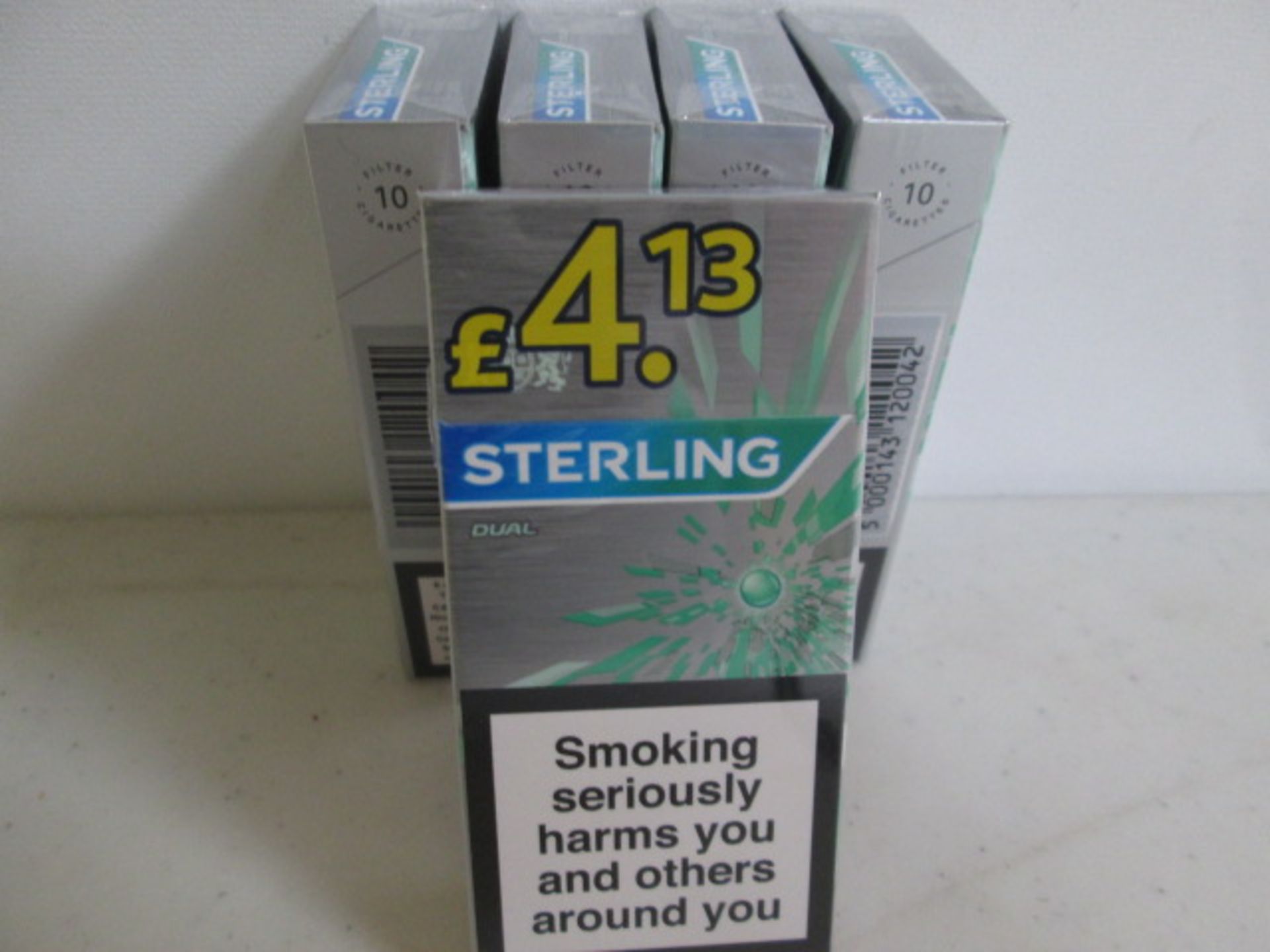 5 x Packets of 10 Sterling Dual Cigarettes RRP £ 20.65