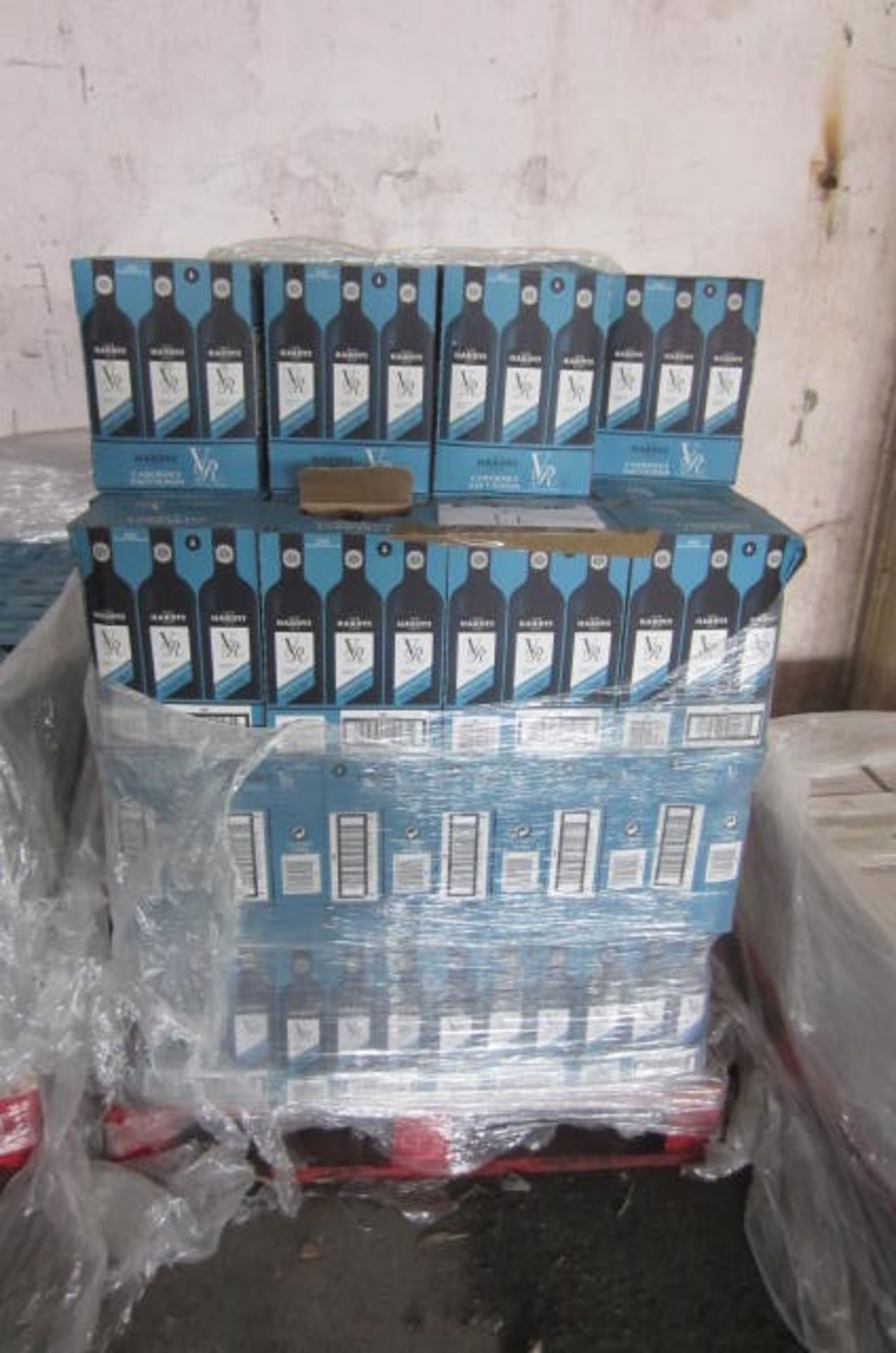 Pallet Containing 113 Cases of 6 Bottles of Hardys VR Cabernet Sauvignon Red Wine.