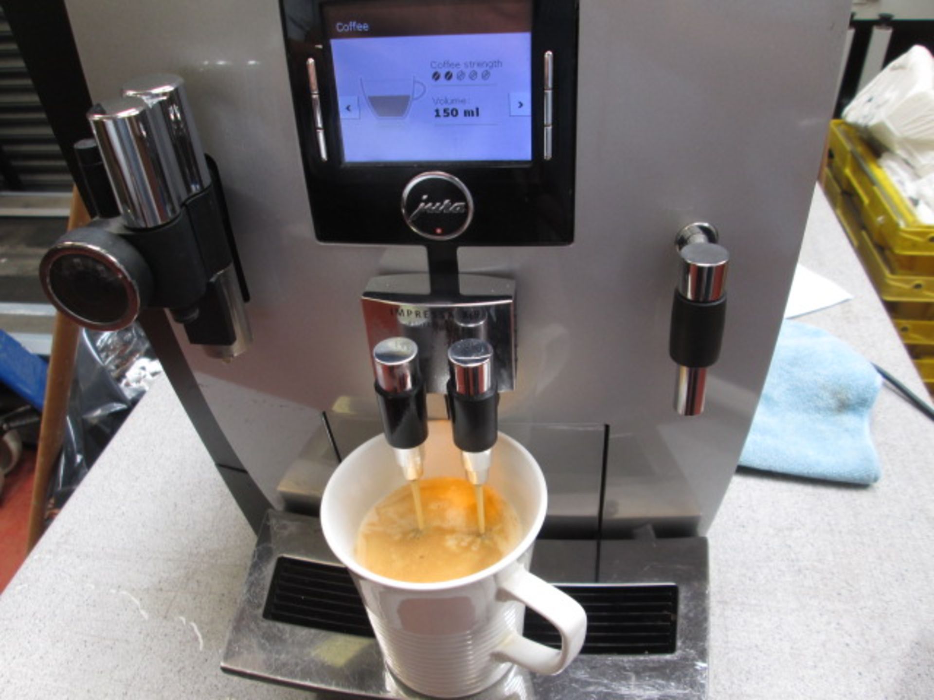 Jura Professional Impressa XJ9 Bean to Cup Coffee Machine - Image 6 of 30
