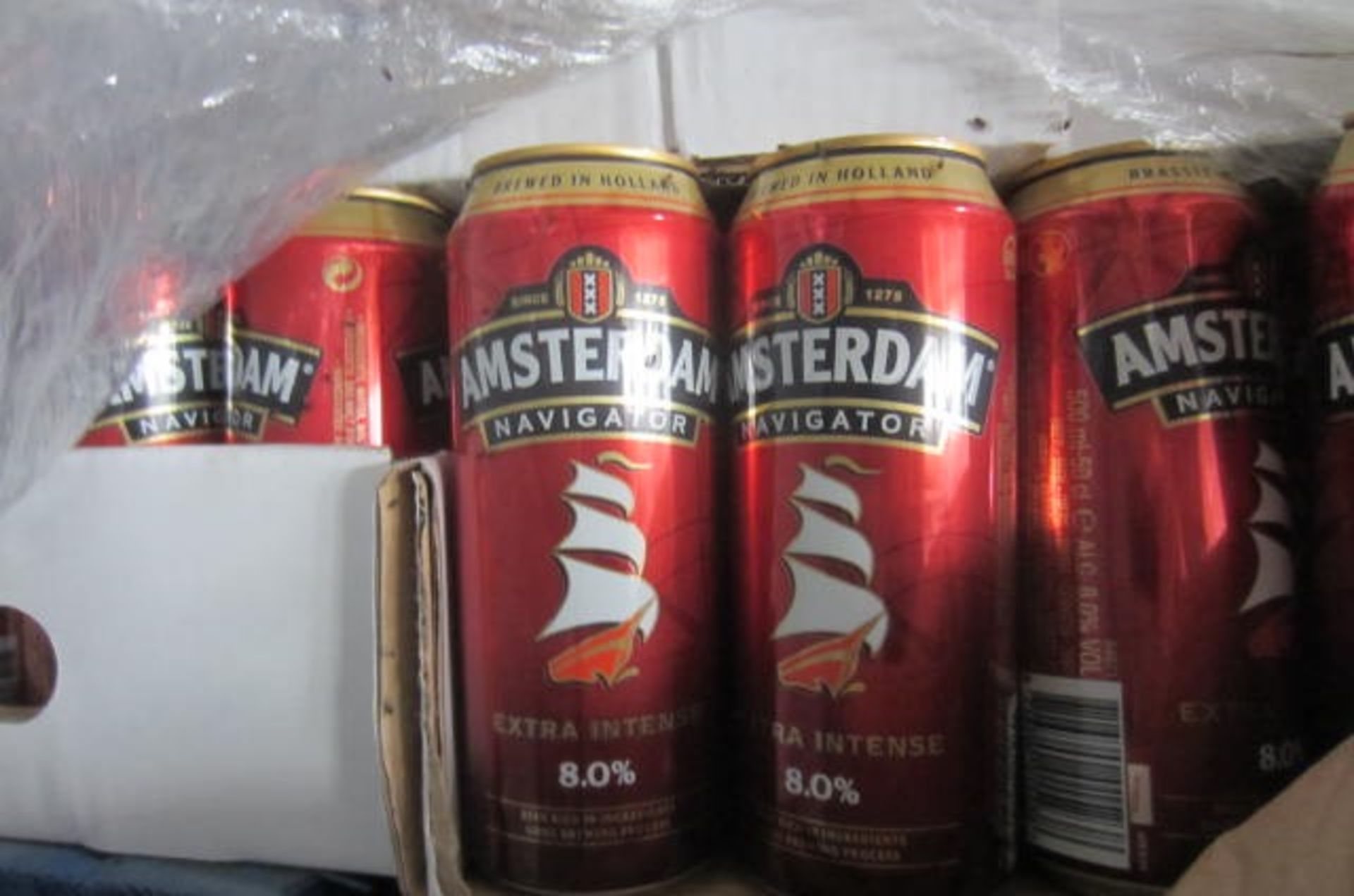 2 x Pallets of 63 x 24 x 500ml Cans of Amsterdam Navigator Extra Intense beer, 8% alc. - Image 2 of 2