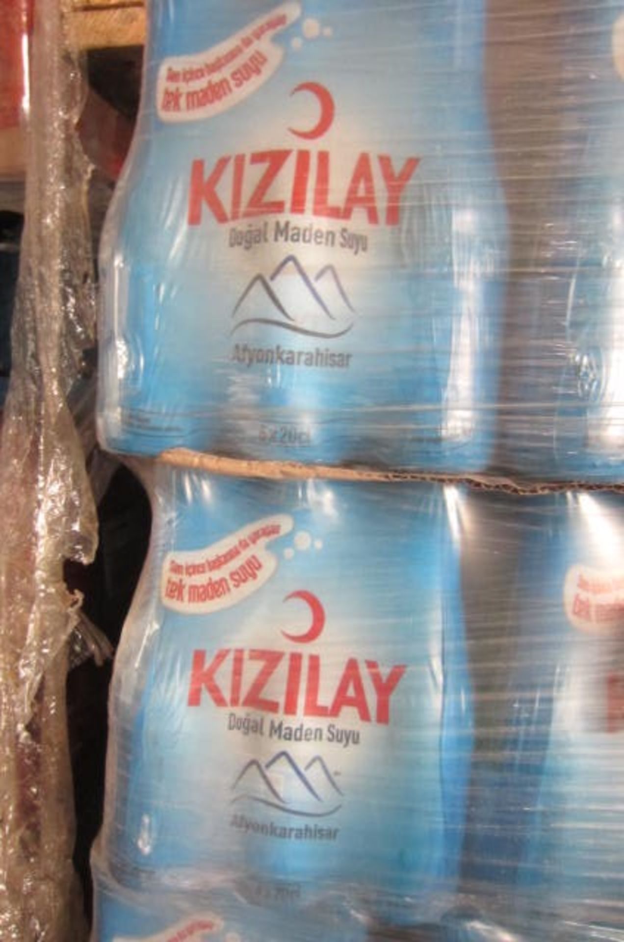 2 x Pallets Containing 128 Cases of 24 x 20cl Bottles of Kizilay Natural Mineral Water per pallet. - Image 3 of 3