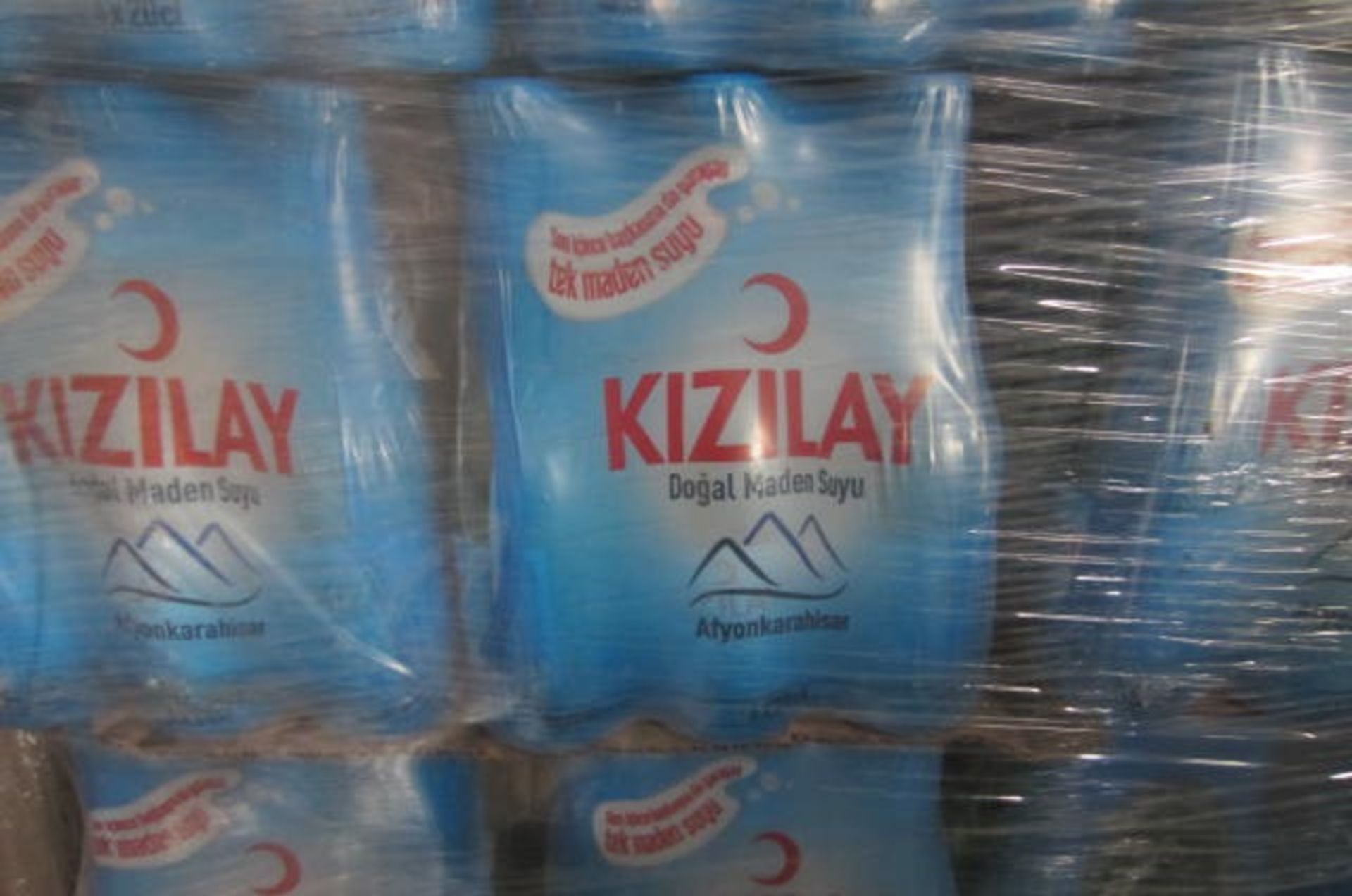 2 x Pallets Containing 128 Cases of 24 x 20cl Bottles of Kizilay Natural Mineral Water per pallet. - Image 2 of 3