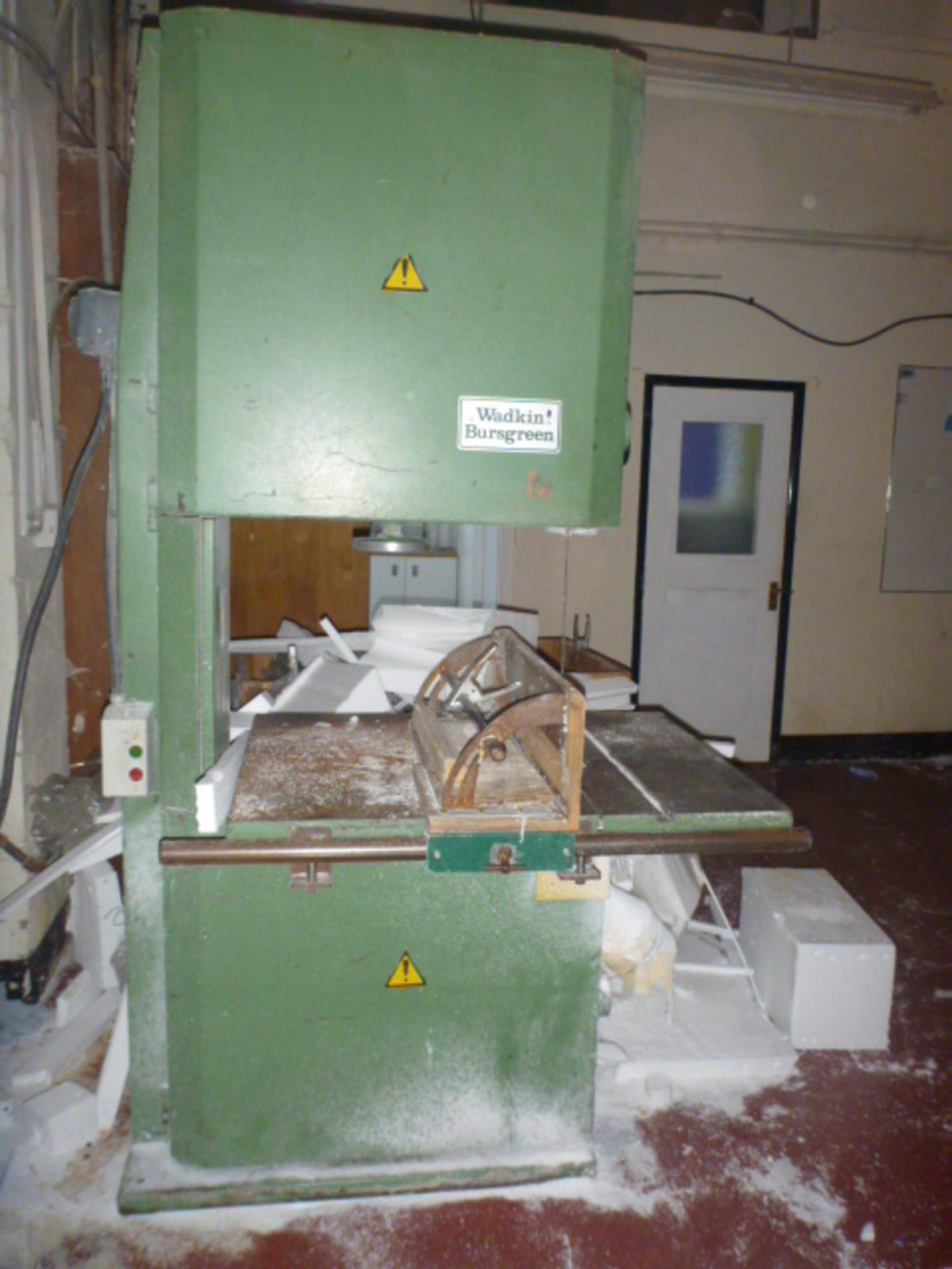 Wadkin Bursgreen Band Saw, Approx 24" (600mm) Throat Depth. Serial No C7- 80237.