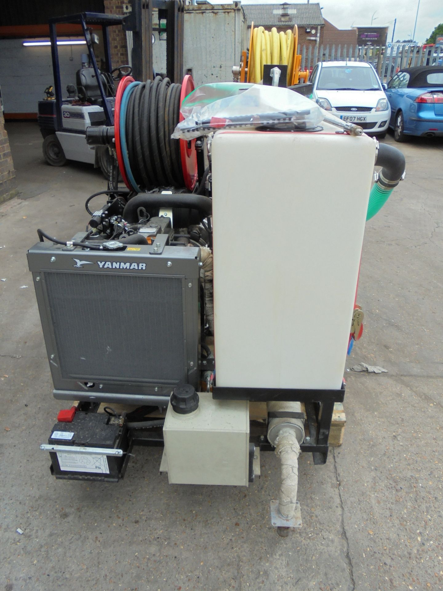 FLOWPLANT Harben High Pressure Water Jetting Machine, Model MK 4 Light Van Pack. - Image 6 of 43