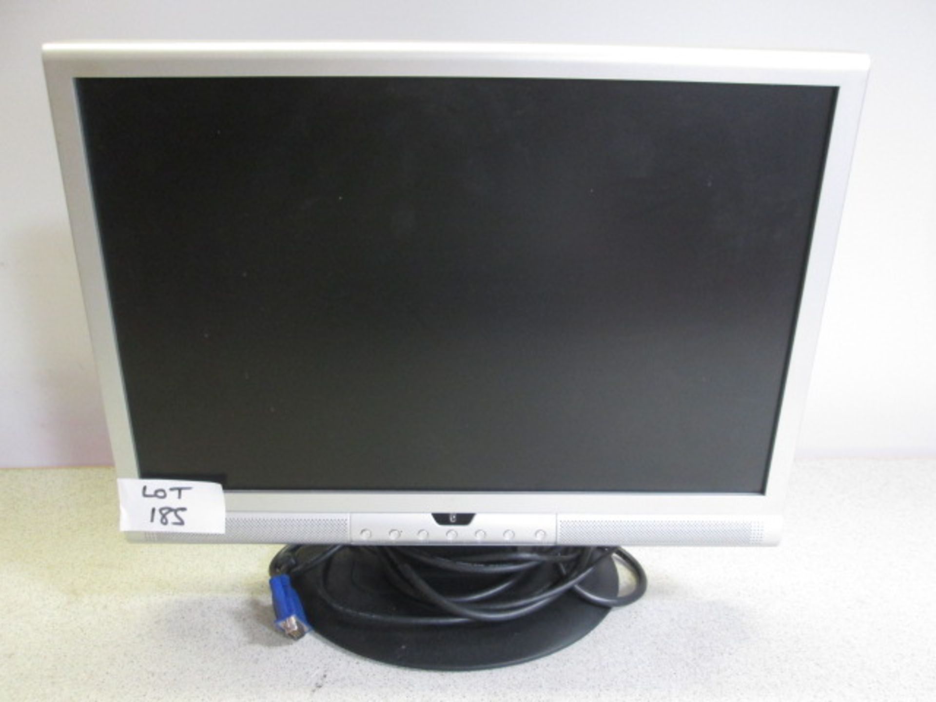 AOC 19" LCD TV Monitor, Model M19W. Comes with Power Supply & VGA Cable