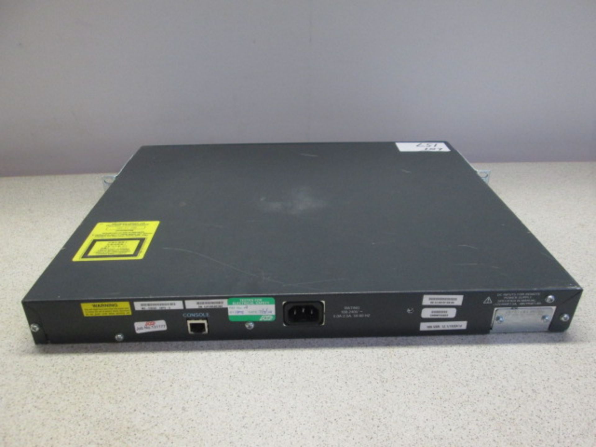 Cisco System 48 Port Switch, Model Catalyst 3560. Comes with Power Supply - Image 5 of 5