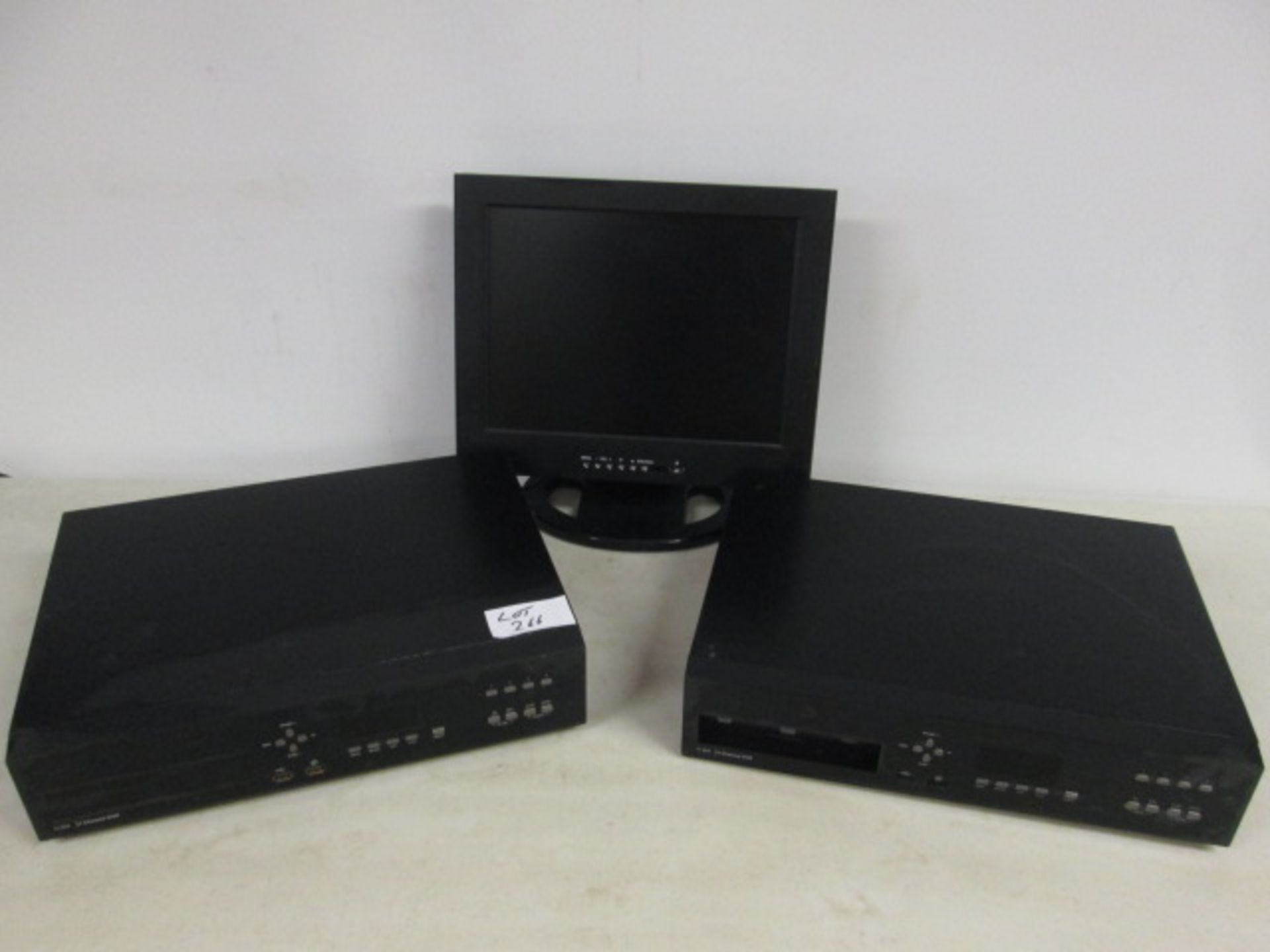 2 x H.264 4 Channel DVR & 2 x VSII CCTV Monitor. No Power Supplies & Unable to Power Up. - Image 4 of 4