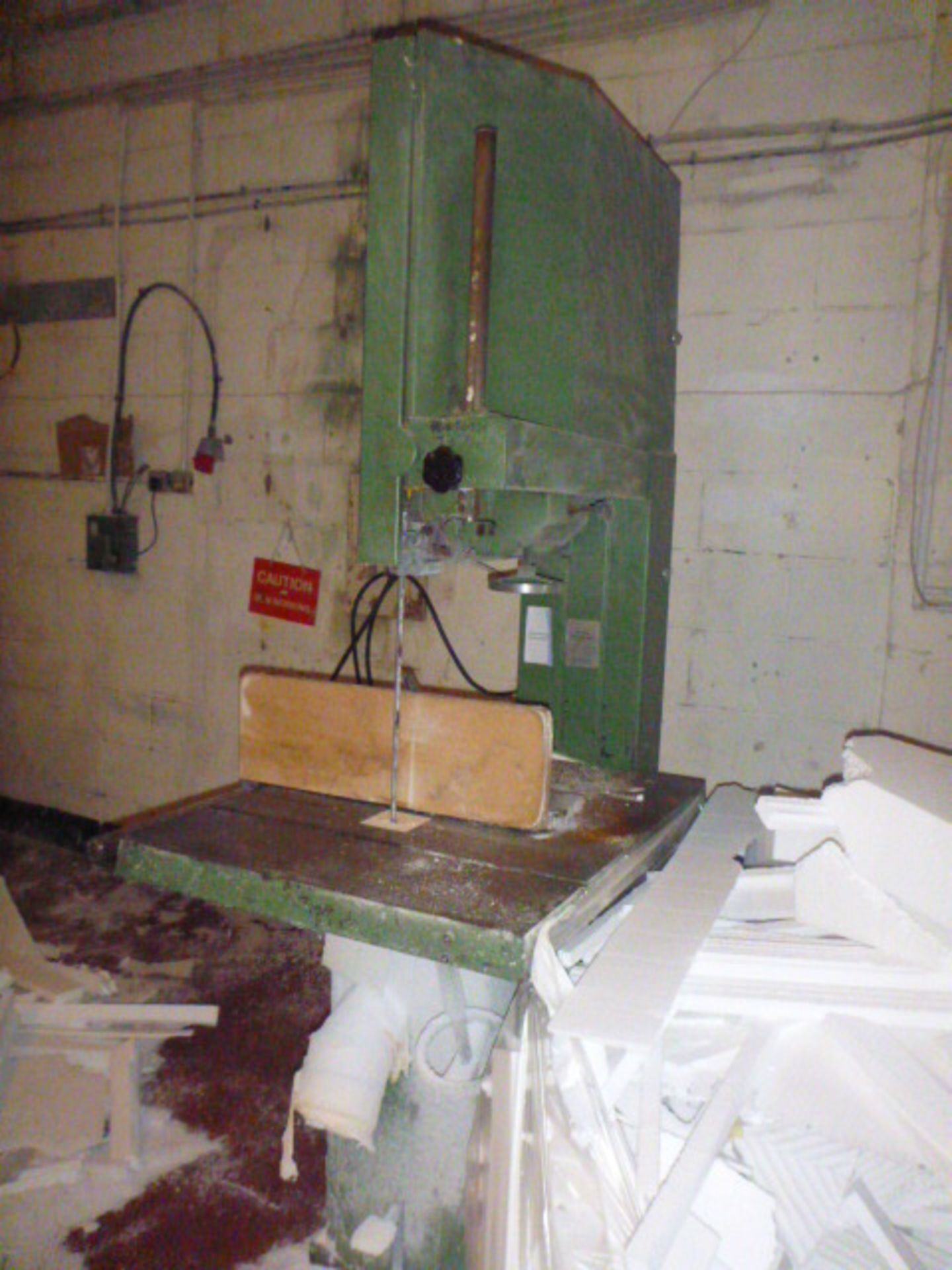 Wadkin Bursgreen Band Saw, Approx 24" (600mm) Throat Depth. Serial No C7- 80237. - Image 3 of 6