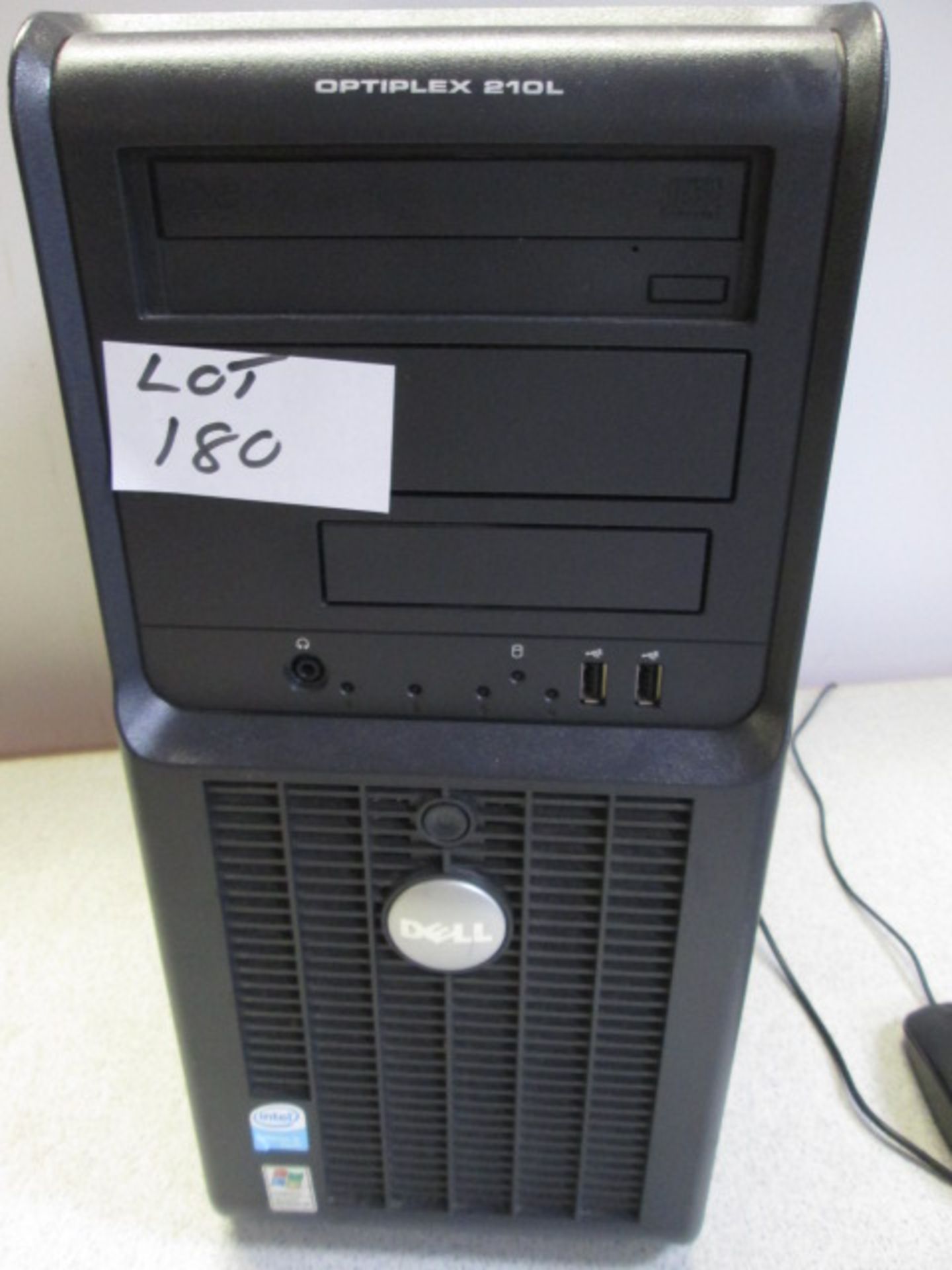 Dell Optiplex 210L PC. Intel Celeron CPU @ 2.80 GHz, 2 GB RAM, 60 GB HDD, Windows XP Pro. Comes with - Image 2 of 2