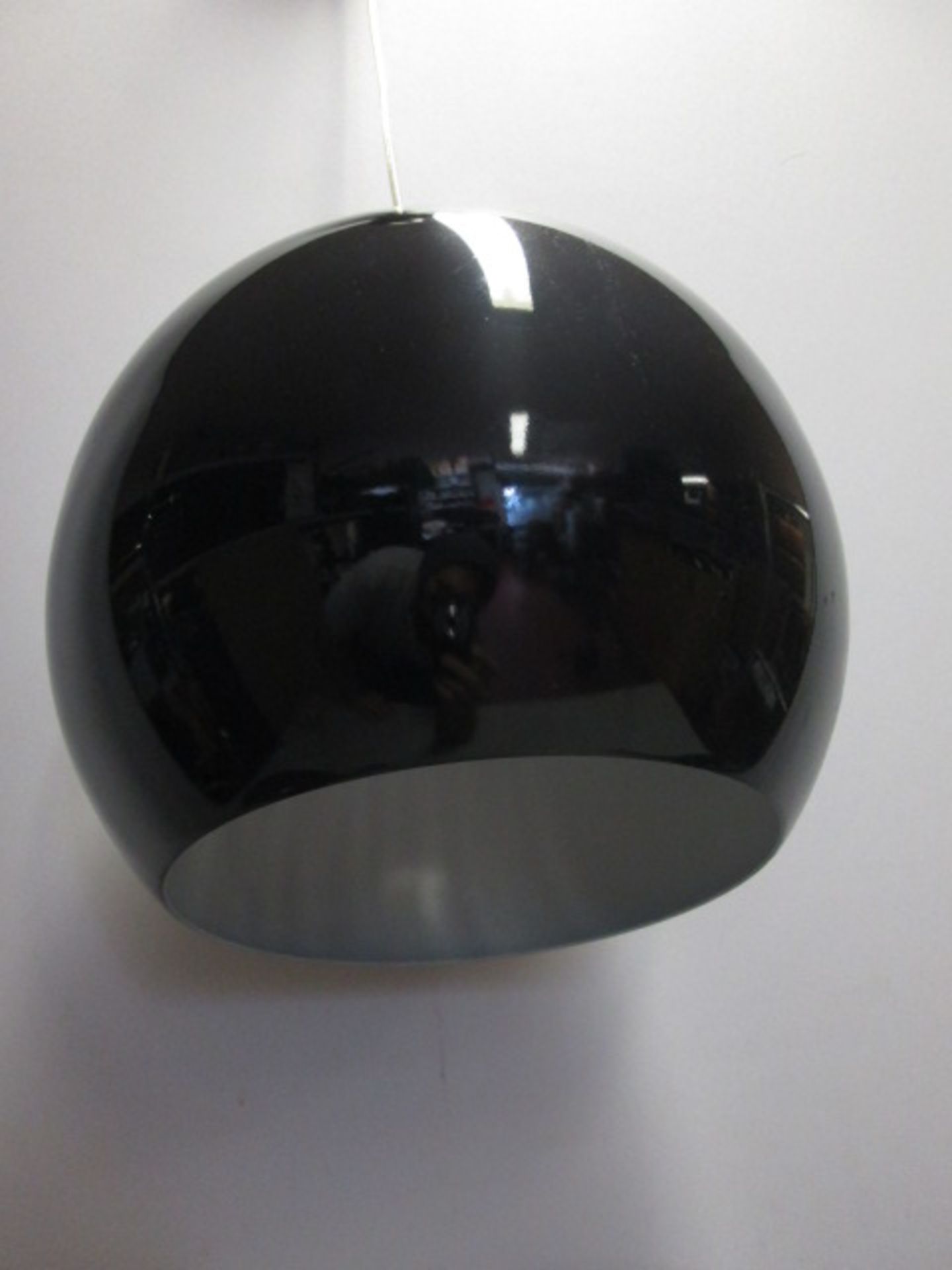 15 x Leitmotive Pendant Lamp Ceiling Lights, Aluminium, Black. Size Diameter 25cm - Image 2 of 5