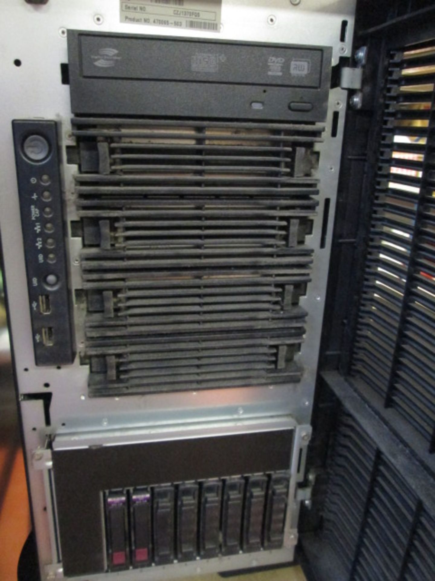 HP Proliant ML350 G6 Server. Intel Xeon E5606 CPU @ 2.13GHz, 2GB RAM, 2 x 300GB SAS HDD. - Image 3 of 5