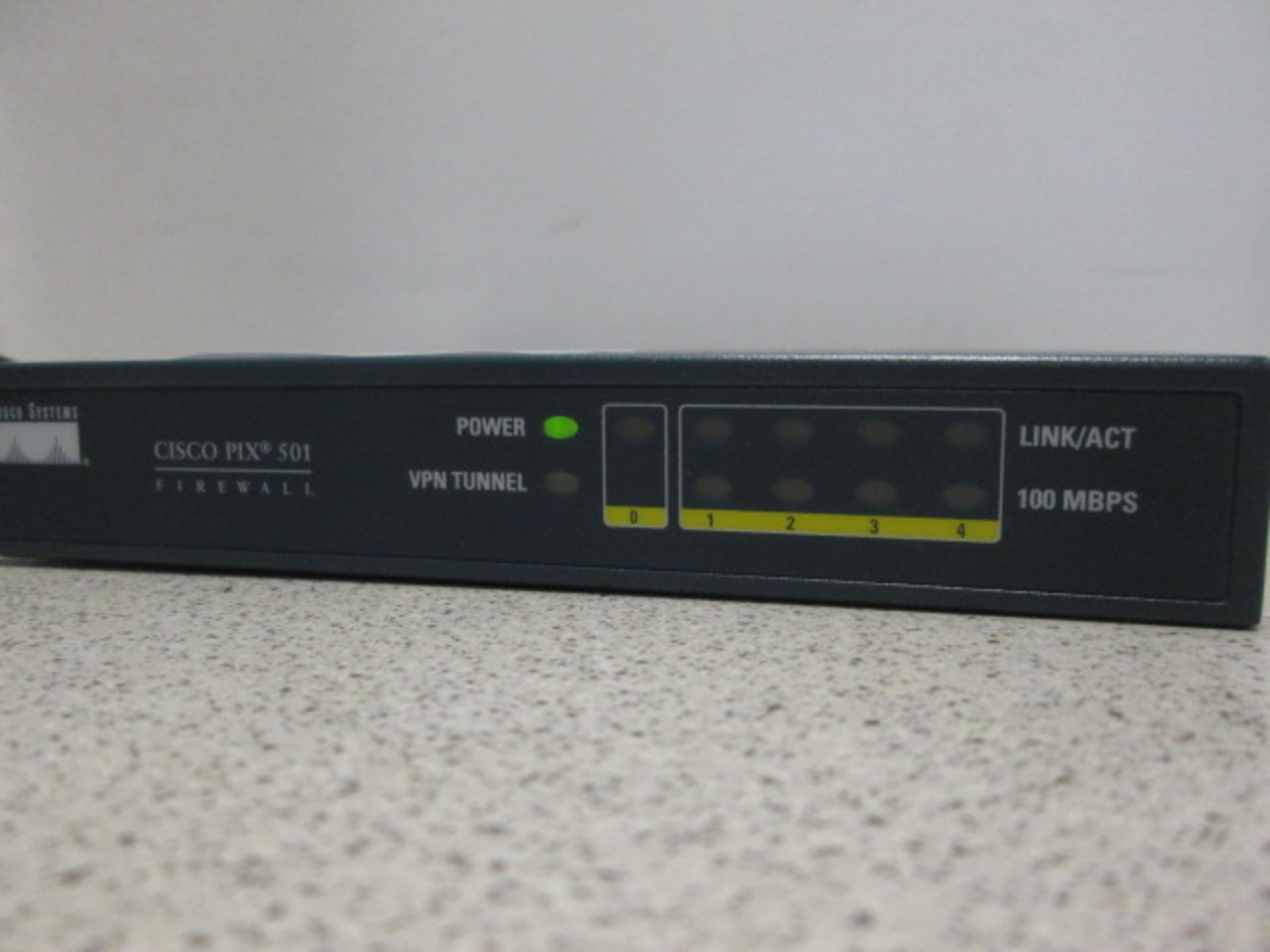 Cisco PIX501 Firewall. Comes with Power Supply - Image 2 of 3