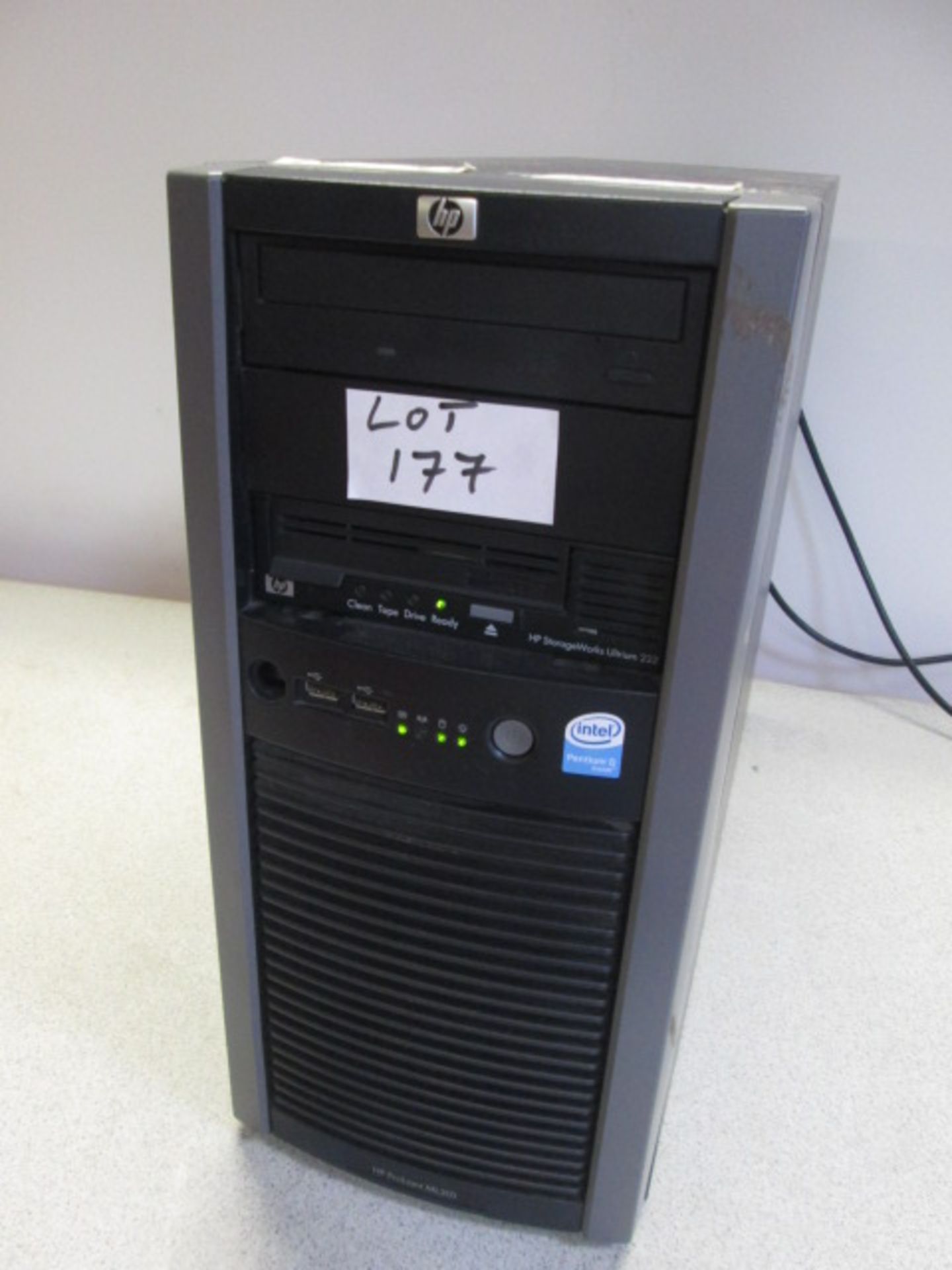 HP Proliant ML310 G4 Tower Server. 2 x Intel Xeon 3050 CPU @ 2.13GHz, 2GB RAM.