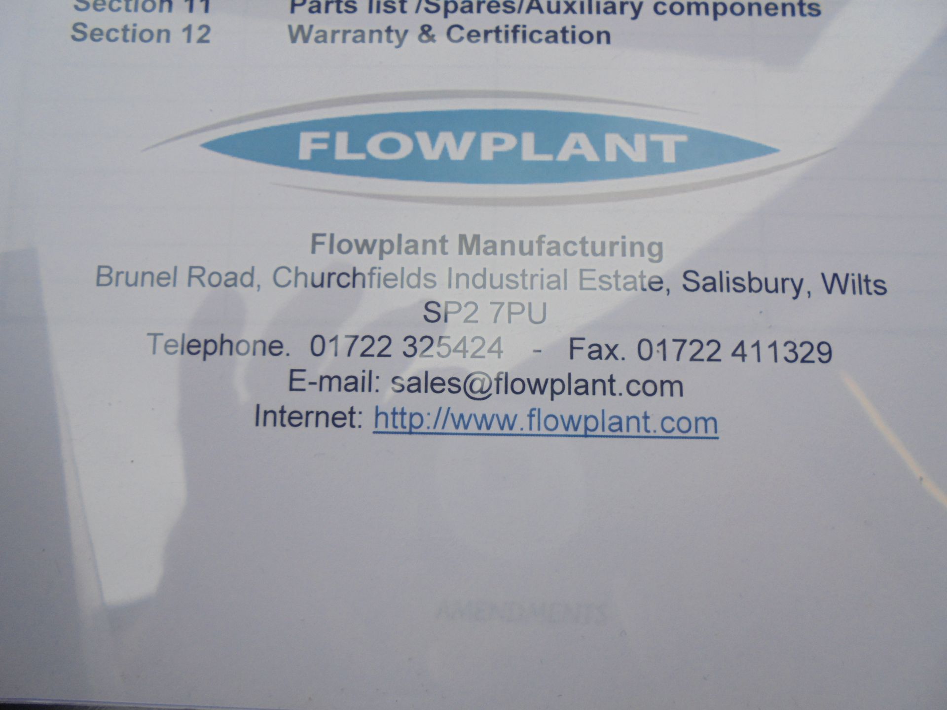 FLOWPLANT Harben High Pressure Water Jetting Machine, Model MK 4 Light Van Pack. - Image 39 of 43