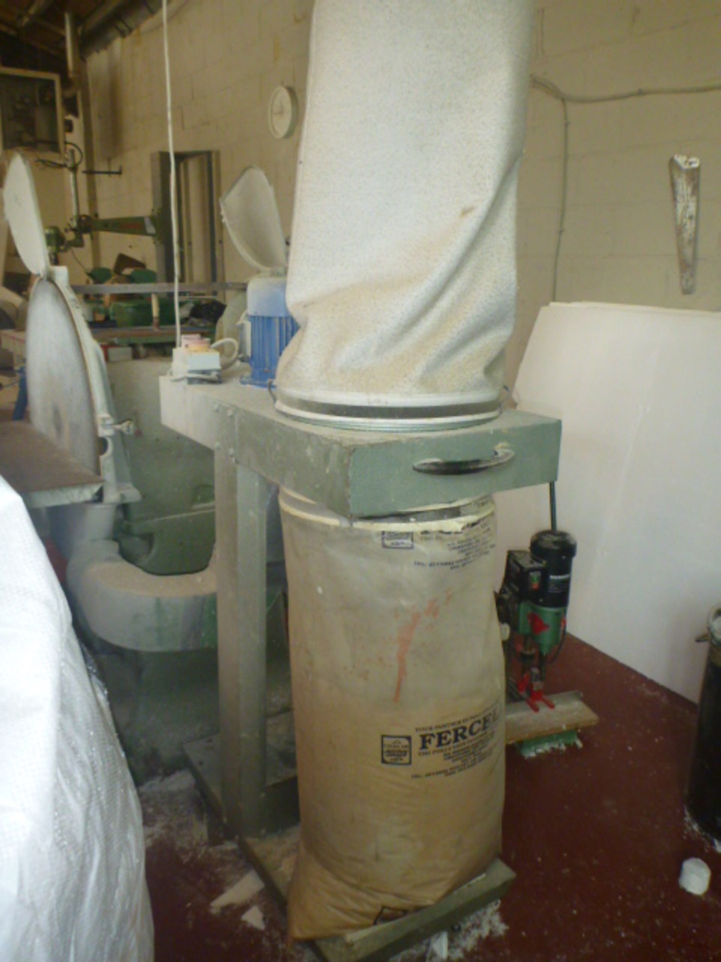 Fercel Portable Single Bag Extractor Unit. Year 1995.