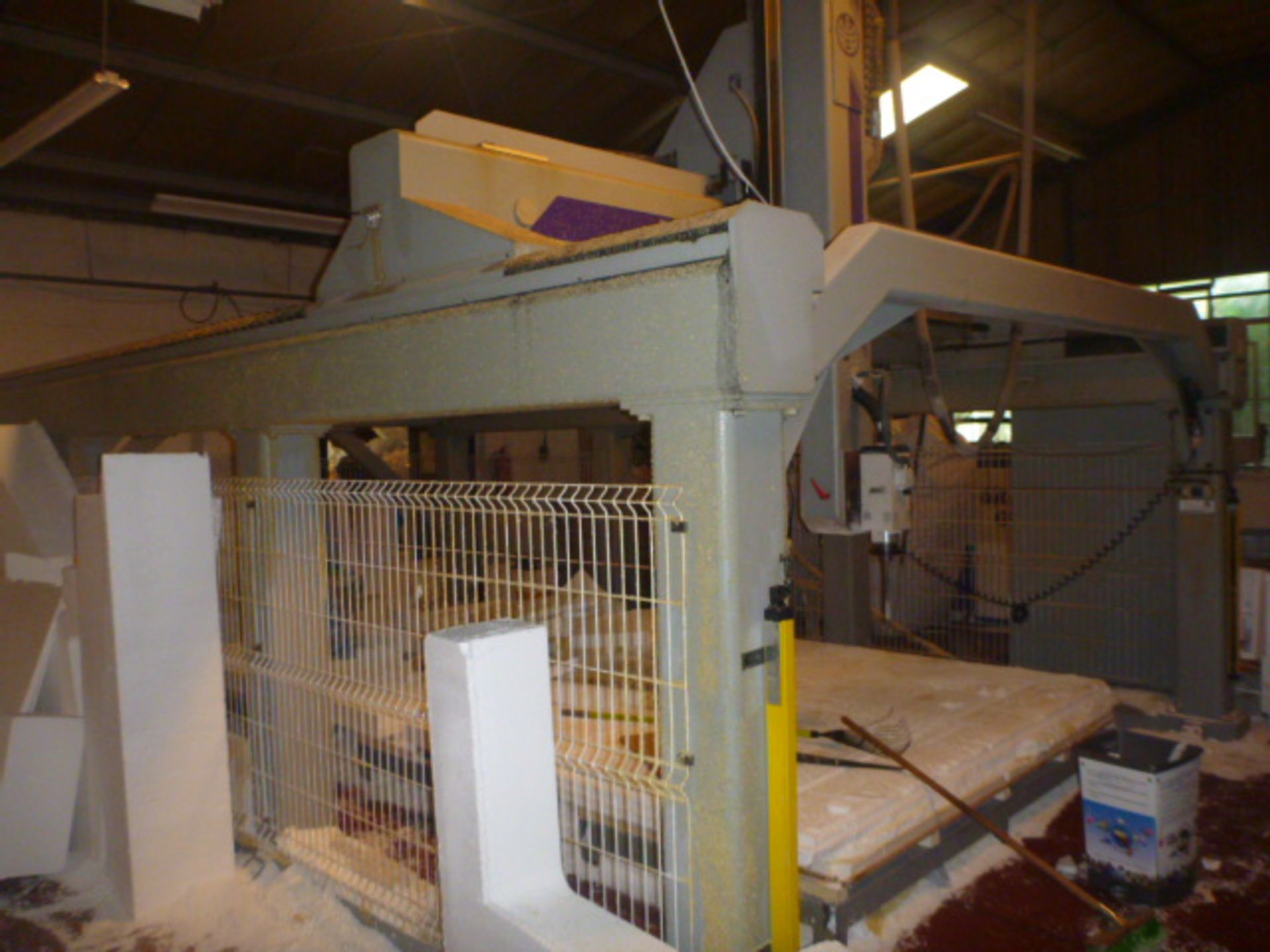 Bermaq SG Gantry 3+2 Axis Router/Carver with Heidenhain iTNC 530 Controls. Serial No 161, Year 2002. - Image 7 of 11
