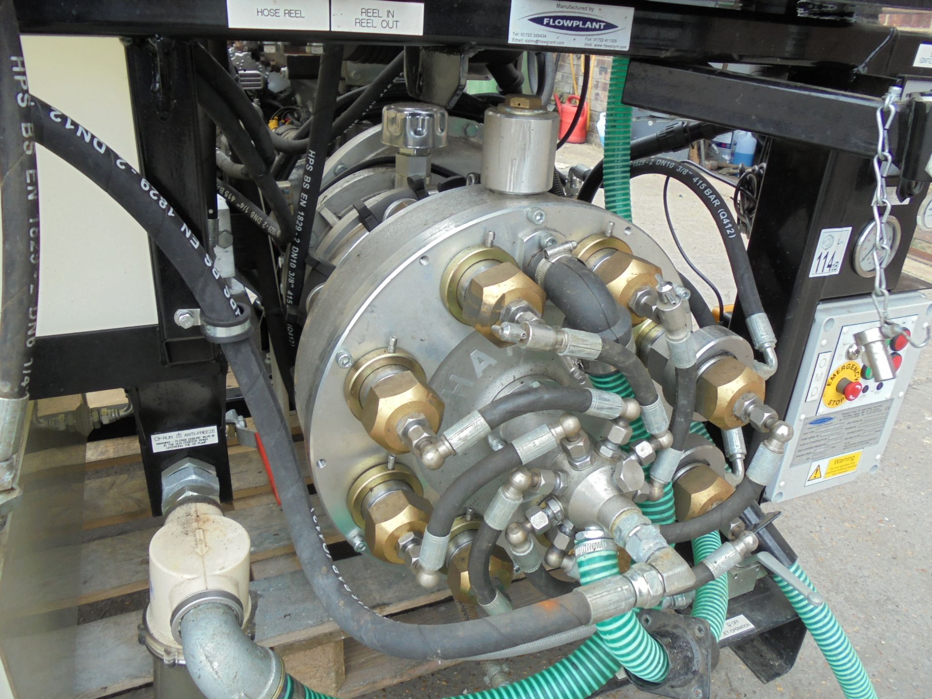 FLOWPLANT Harben High Pressure Water Jetting Machine, Model MK 4 Light Van Pack. - Image 32 of 43