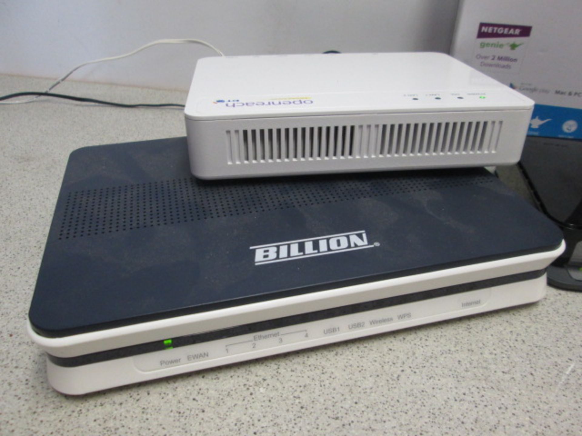 4 x Wireless Routers to Include: 1 x Netgear N300 in Original Box , 1 x Netgear Prosafe N Access - Image 2 of 5