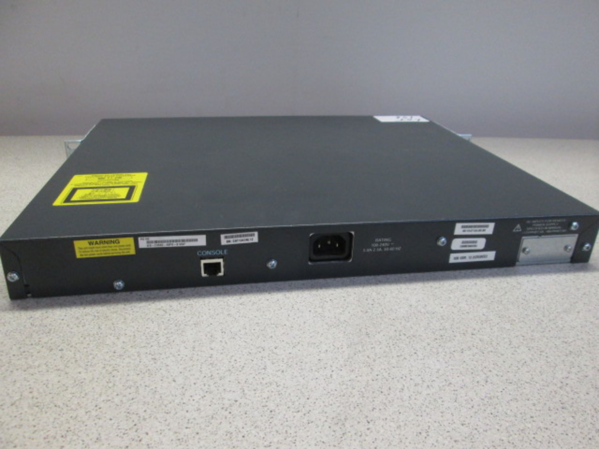 Cisco System 48 Port Switch, Model Catalyst 3560. Comes with Power Supply