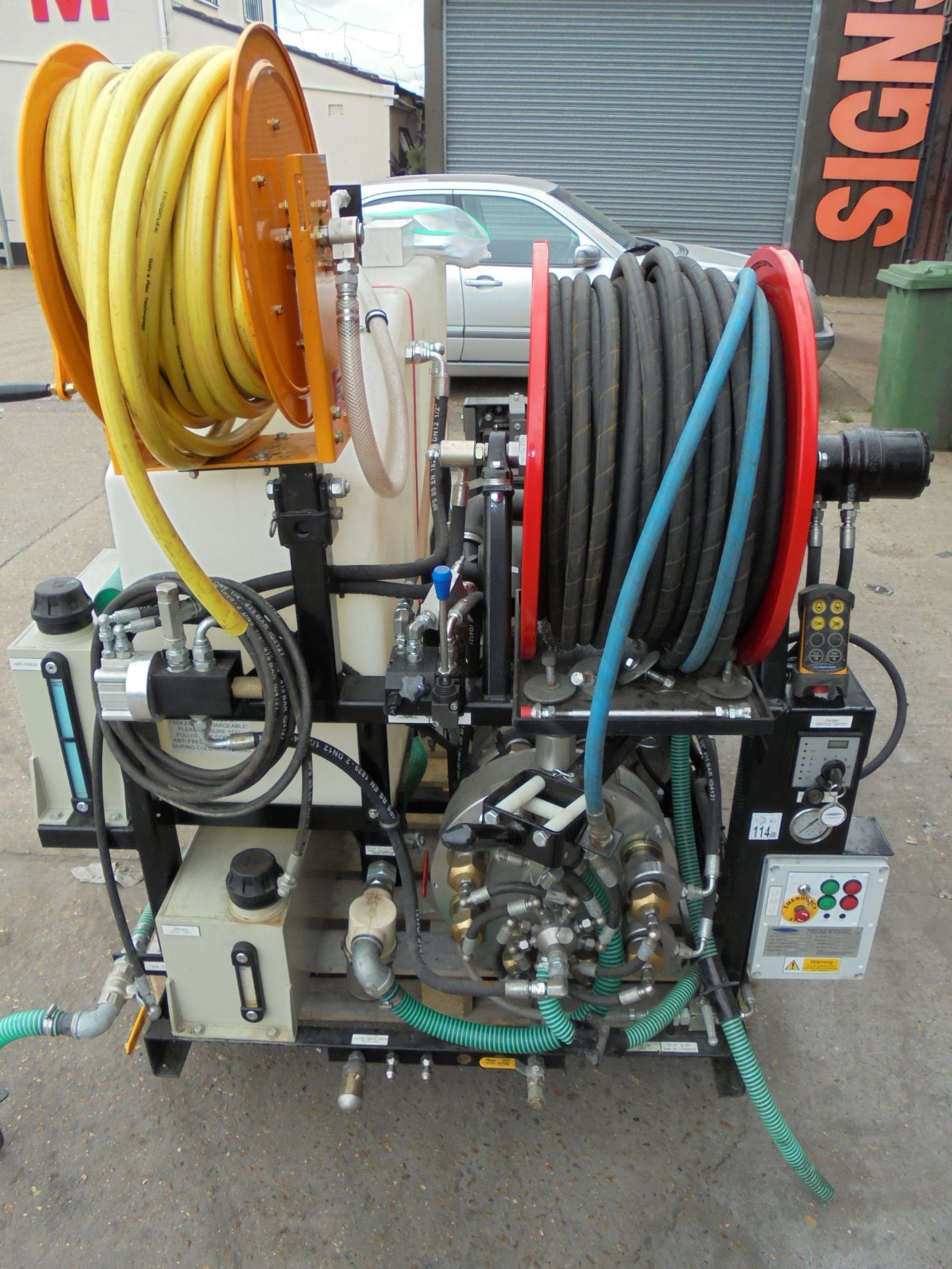 FLOWPLANT Harben High Pressure Water Jetting Machine, Model MK 4 Light Van Pack. - Image 2 of 43