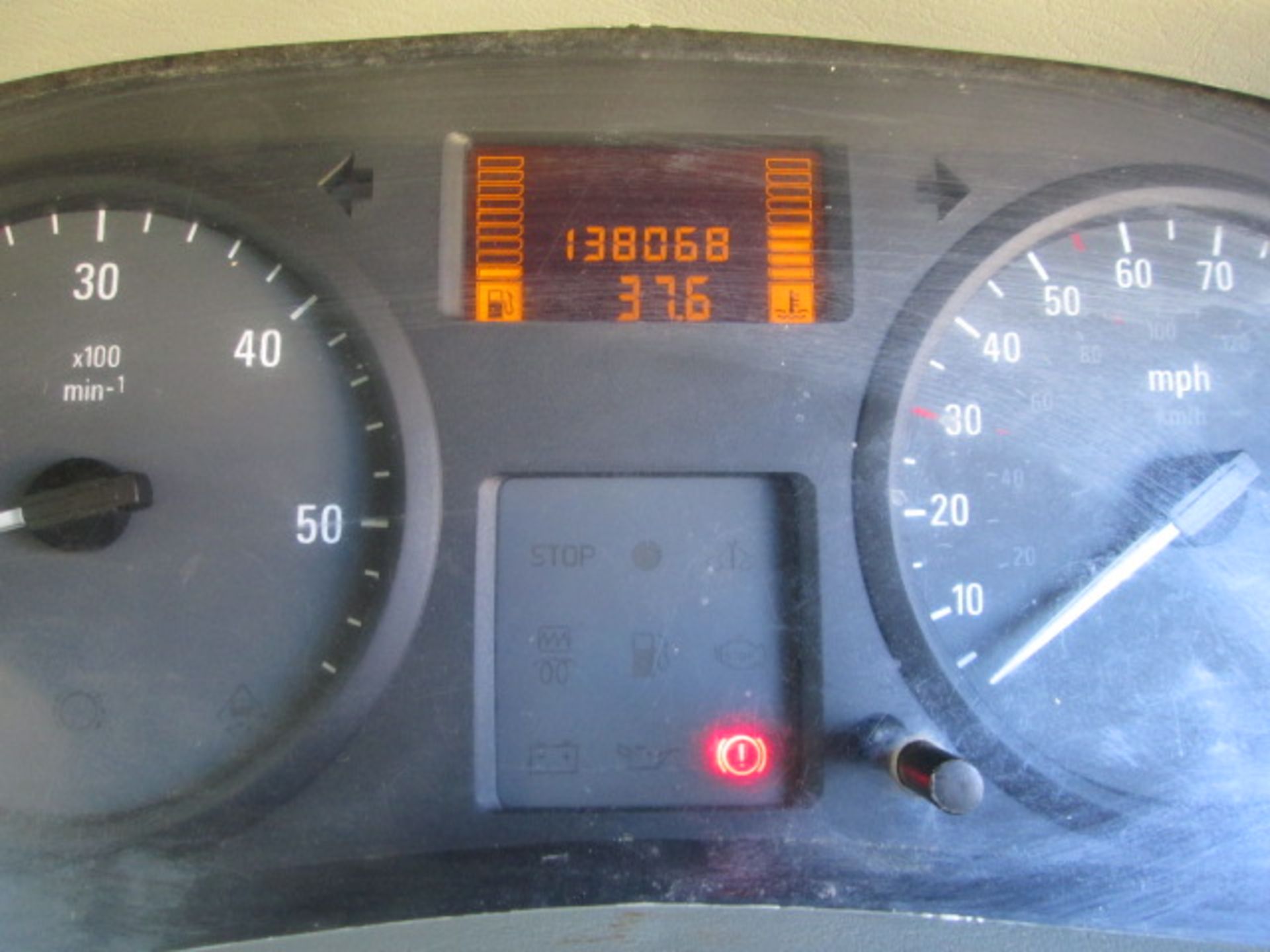 LM07 CZZ - Vauxhall Vivaro 2700 CDTI SWB Panel Van. Year 2007, Diesel, 1995cc, Mileage 138068, MOT' - Image 12 of 24