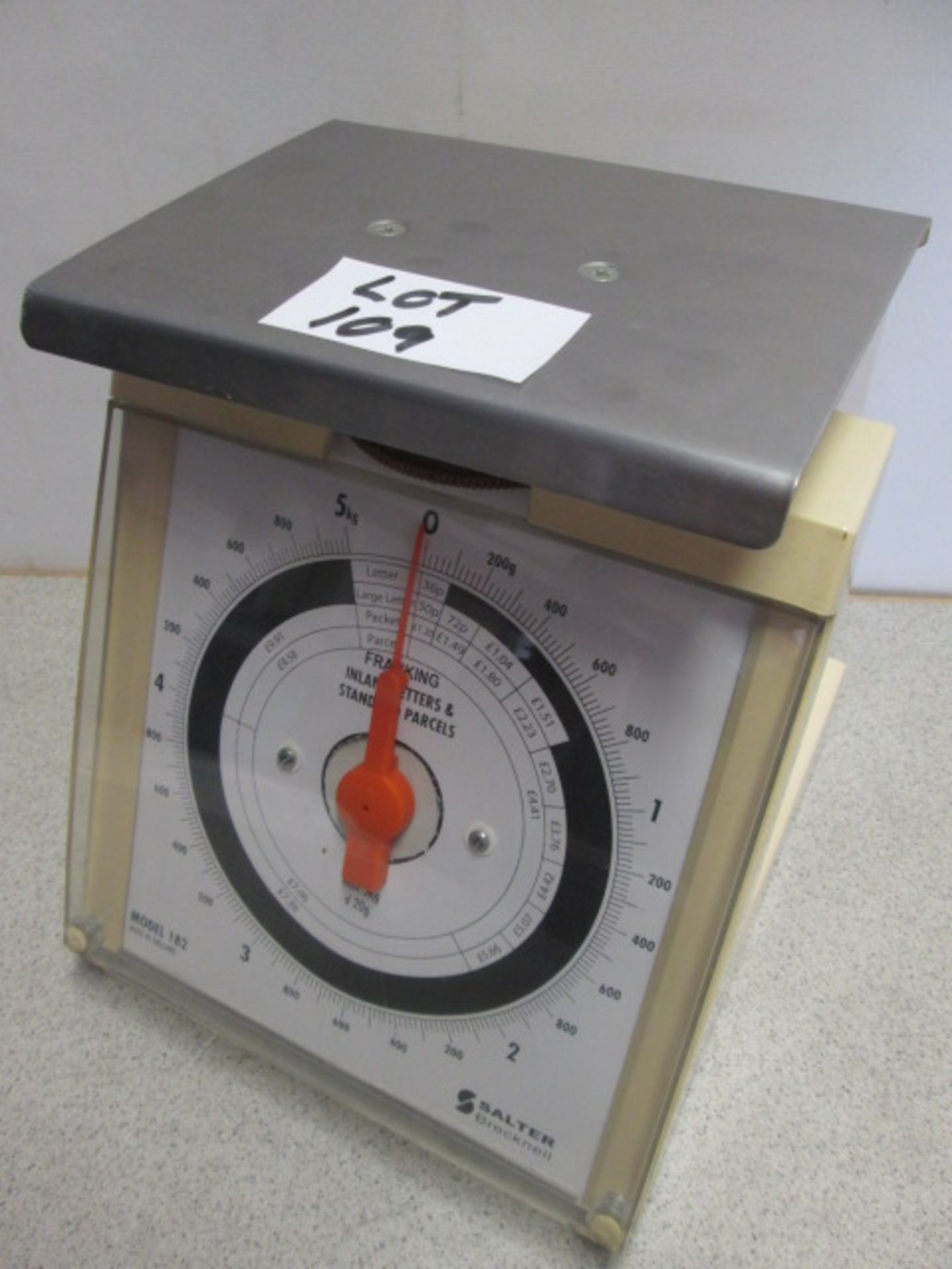 Salter Franking Inland Letters & Standard Parcel Scales, Model 182, Max 5kg