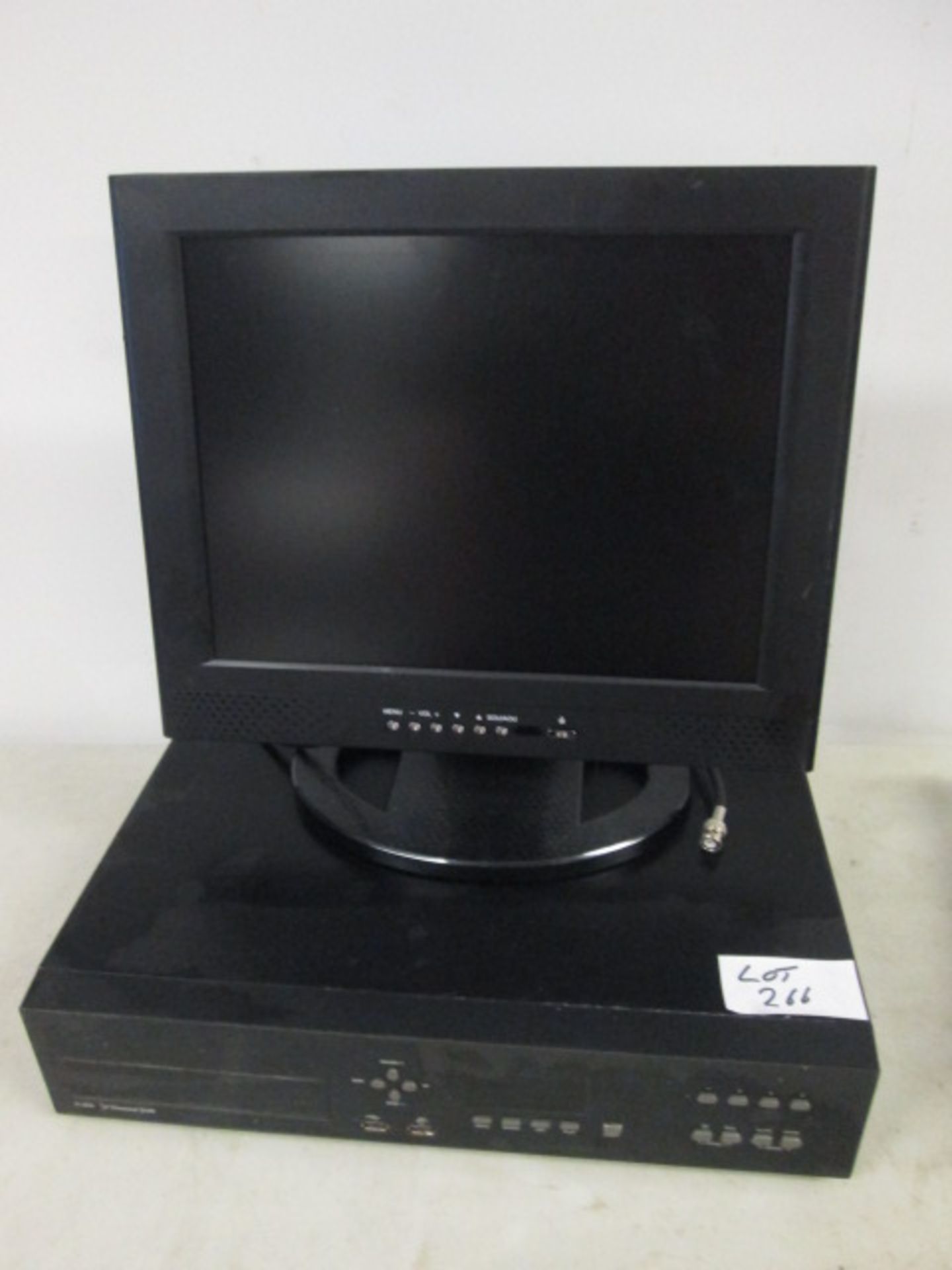 2 x H.264 4 Channel DVR & 2 x VSII CCTV Monitor. No Power Supplies & Unable to Power Up. No VAT on - Image 2 of 4