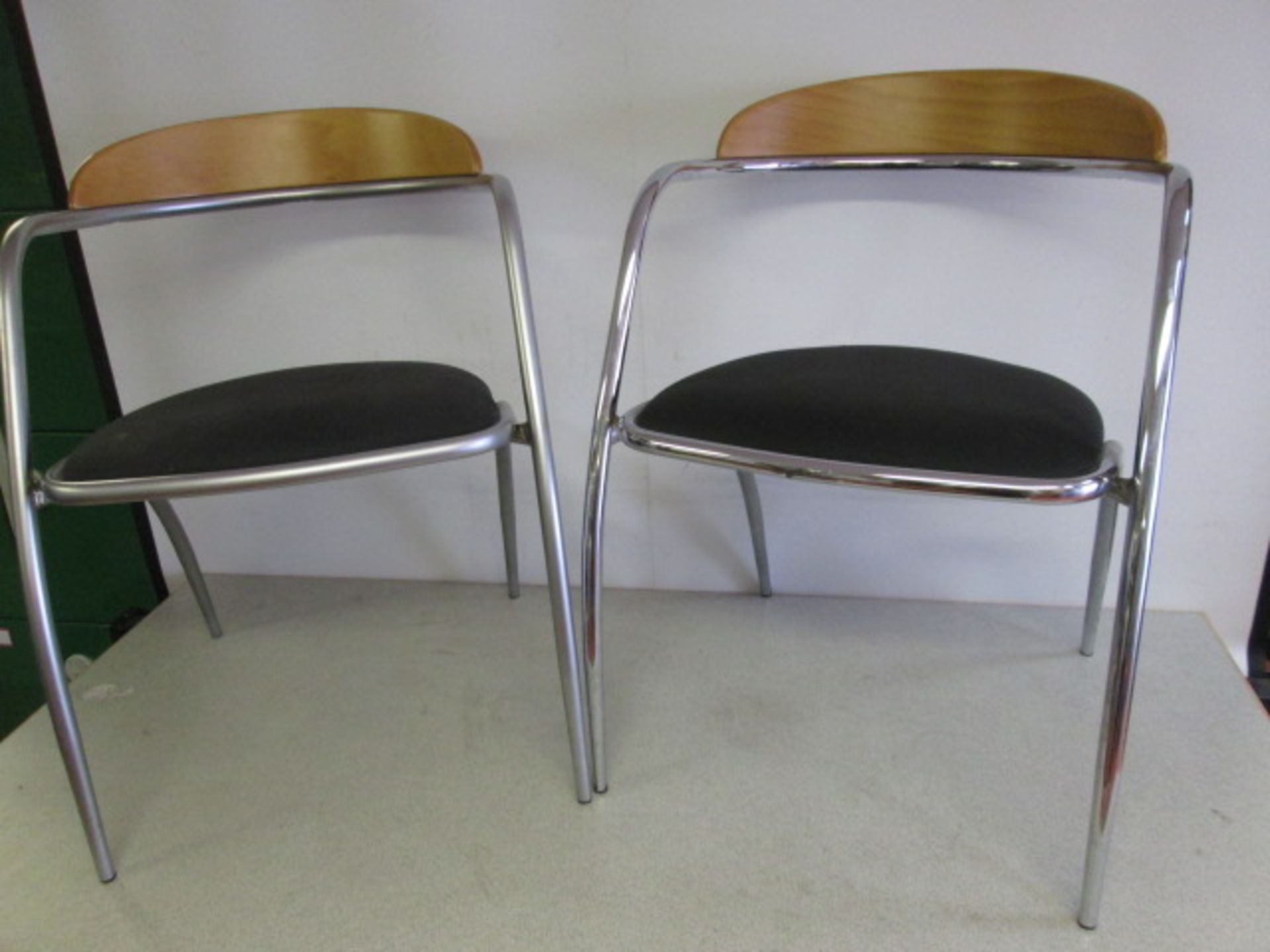 4 x Meeting/Reception Chairs - Image 2 of 3