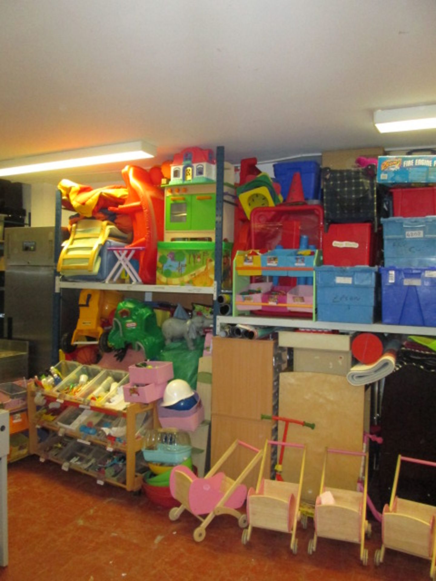 Entire Contents of Children's Nursery to Include: Soft Play, Toys, Dolls, Building Blocks, Books, - Image 2 of 64