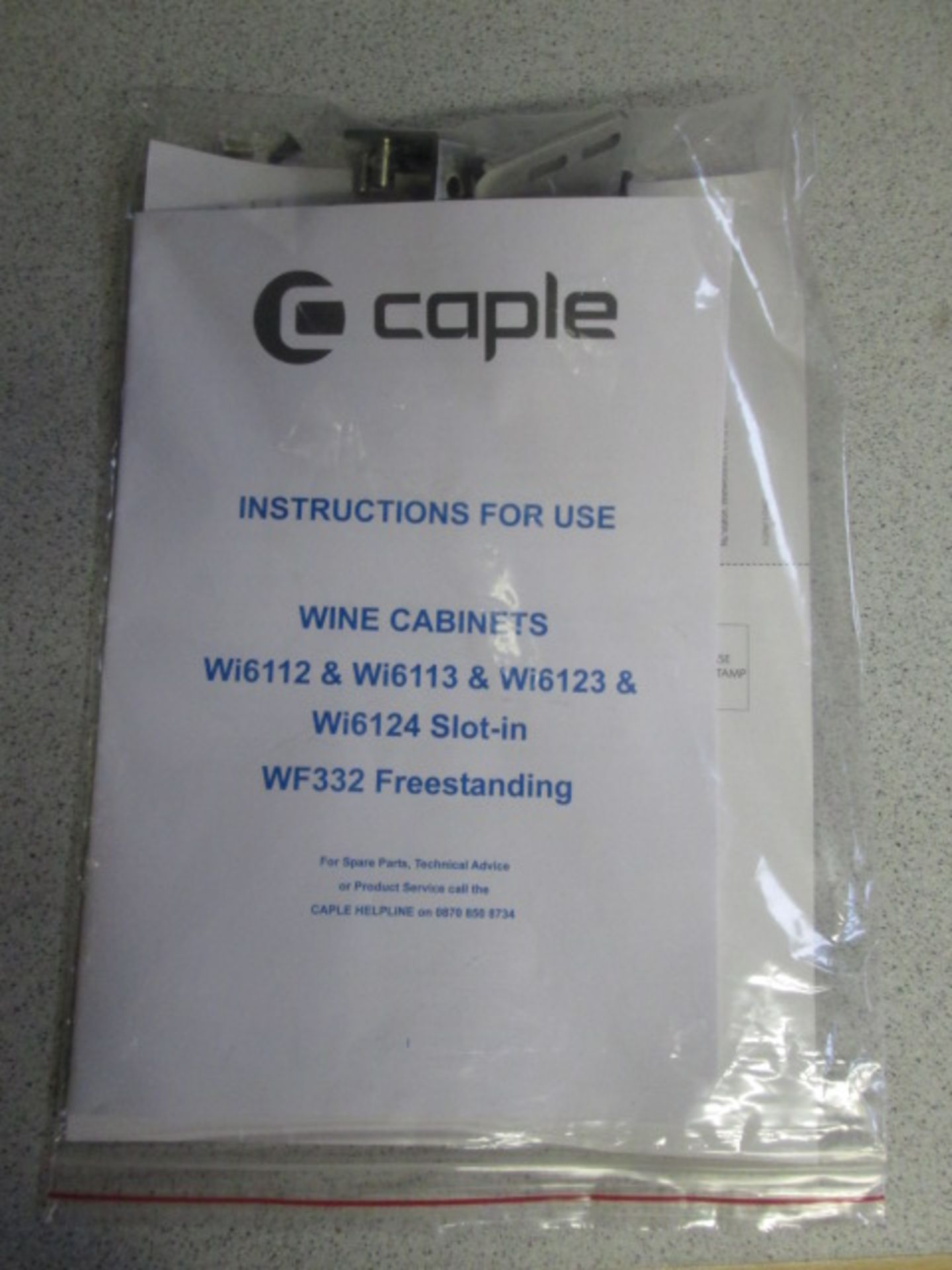 Caple Wine Cabinet, Model Wi6112 Free Standing Under Counter. (As New/Ex Display) C/W Manual - Image 4 of 4