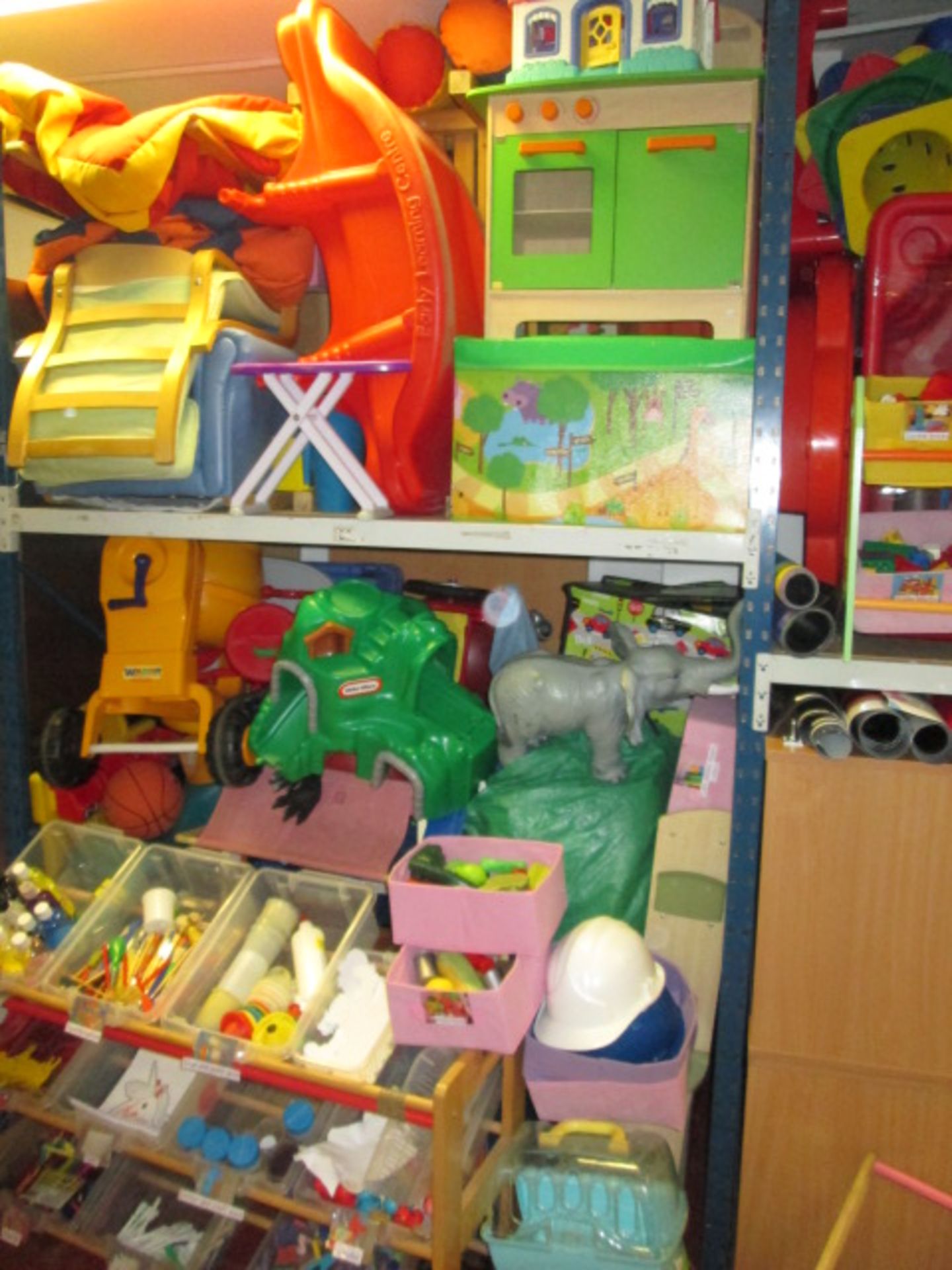 Entire Contents of Children's Nursery to Include: Soft Play, Toys, Dolls, Building Blocks, Books, - Image 3 of 64