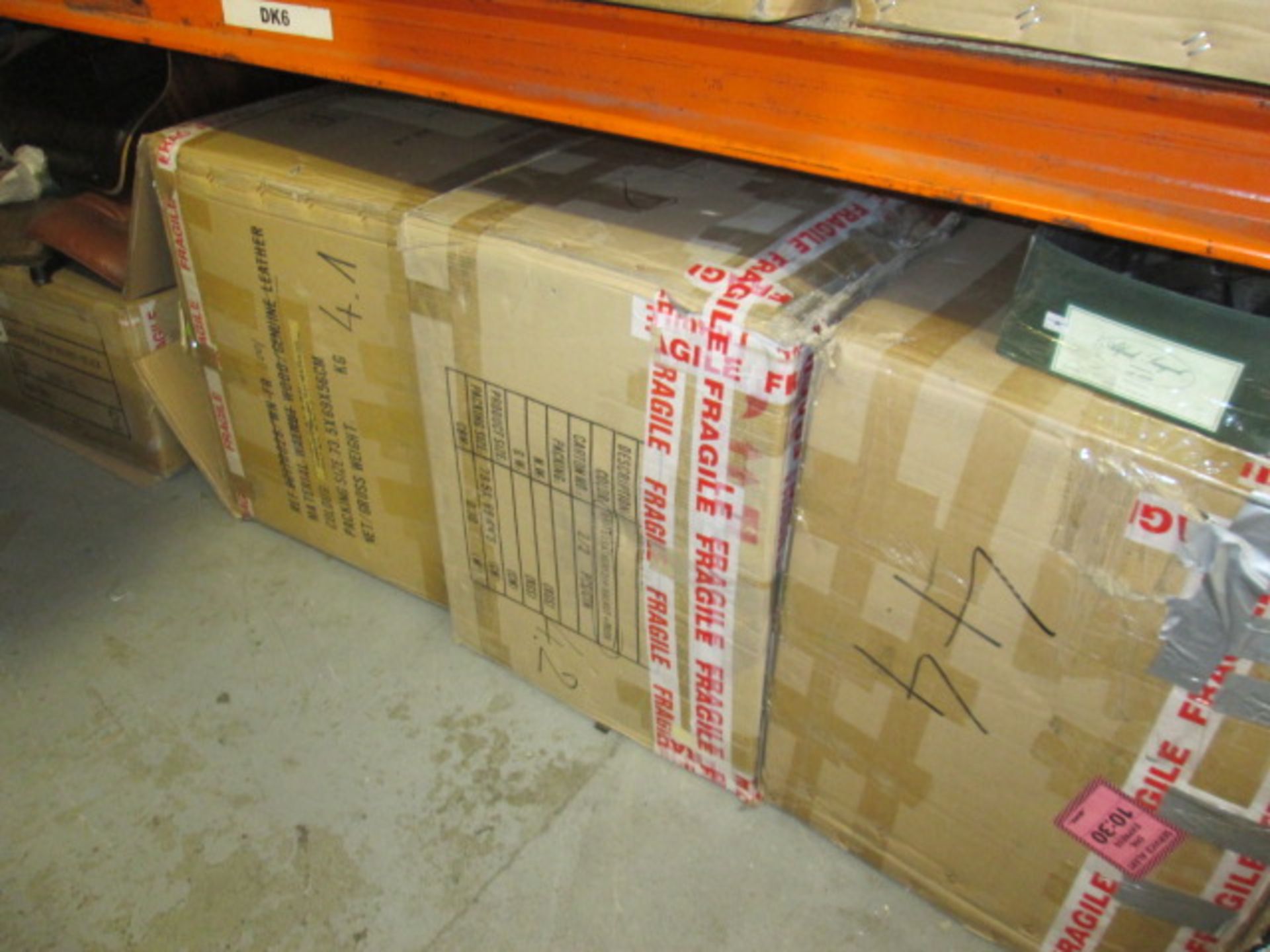 Large Quantity of Eames Style Lounger Parts. To Include, Backs, Seats, Ottomans, Bases, Armrests & - Image 5 of 7