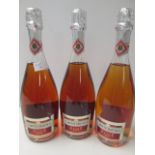 3 x Bottles of Carpene Malvolti Rose Cuvee Brut