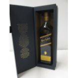 Boxed Bottle of Jonnie Walker Blue Label Blended Scotch Whisky, Bottle No IA1 33020