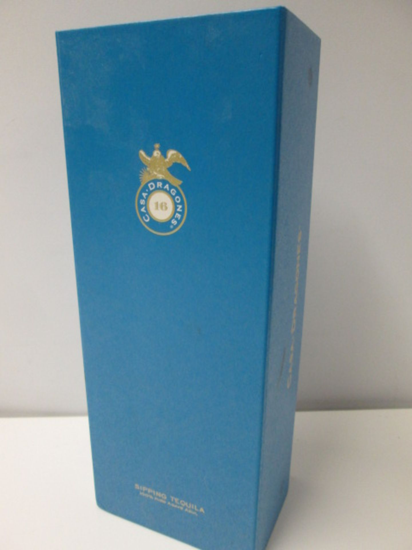 Bottle of Limited Edition Casa Dragones Sipping Tequila 100% Puro Agave Azul 750ml in Presentation - Image 5 of 5