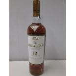 Boxed Bottle of Macallan Fine Oak, Highland Single Malt Scotch Whisky, 12 Years Old