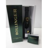 Boxed Bottle of Bollinger La Grande Annee Champagne , 2004