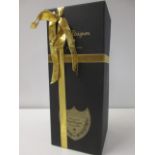 Boxed Bottle of Dom Perignon Vintage 2004 Champagne